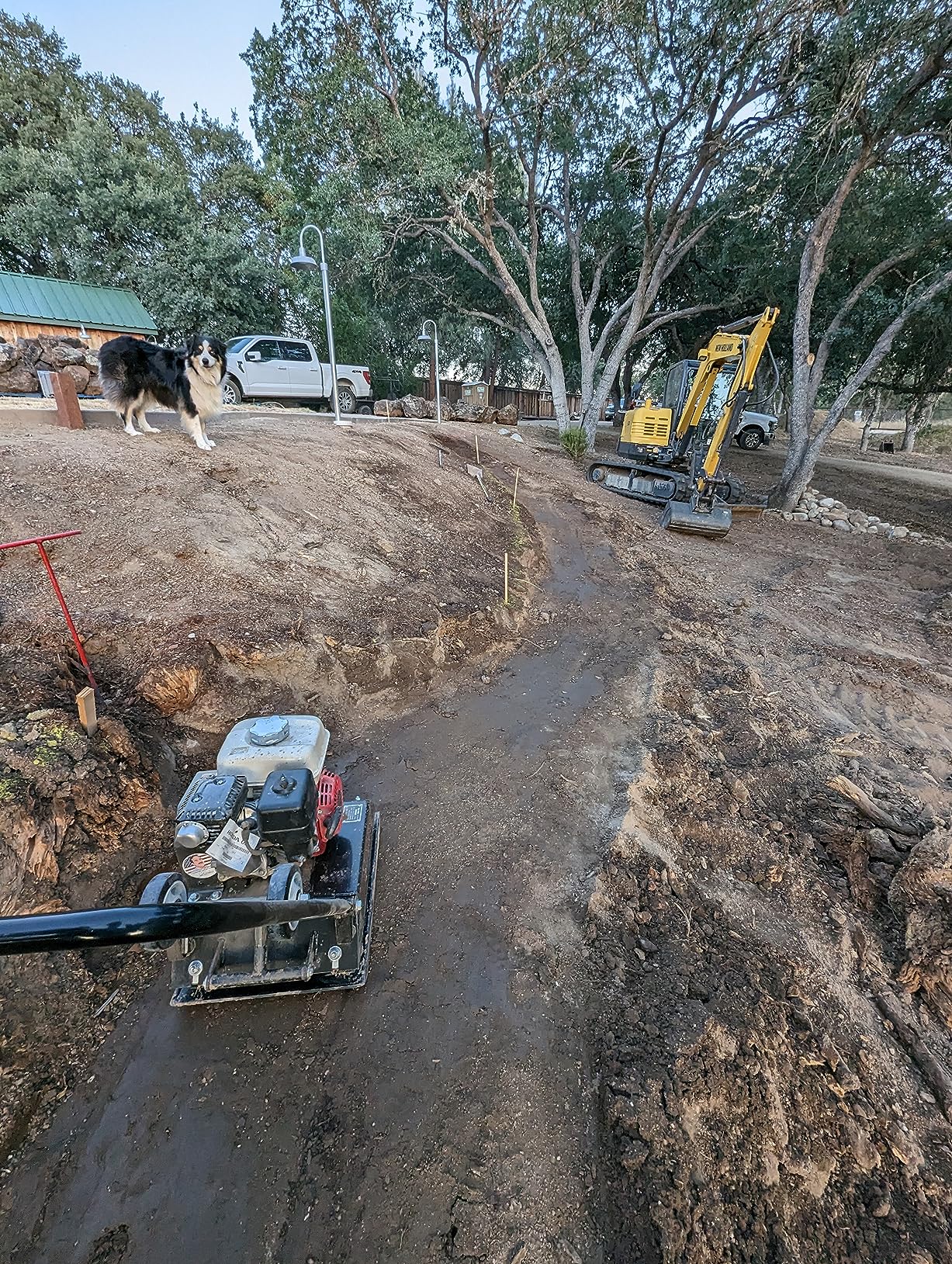Tomahawk 5.5 HP Honda Vibratory Plate Compactor Tamper for Ground, Gravel, Dirt, Asphalt, Compaction GX160 Engine customer photo 2