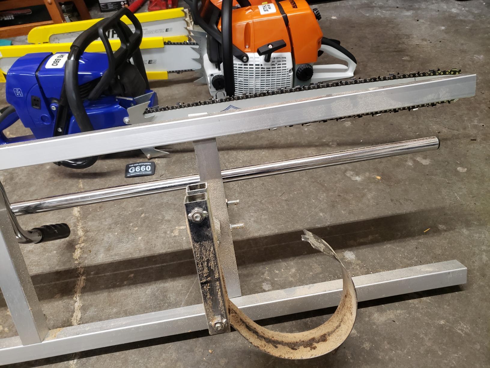 Farmertec Portable Chainsaw mill 36 Inch Holzfforma Planking Milling Saw Log Equipment Bar Size From 14'' to 36'' customer photo 2