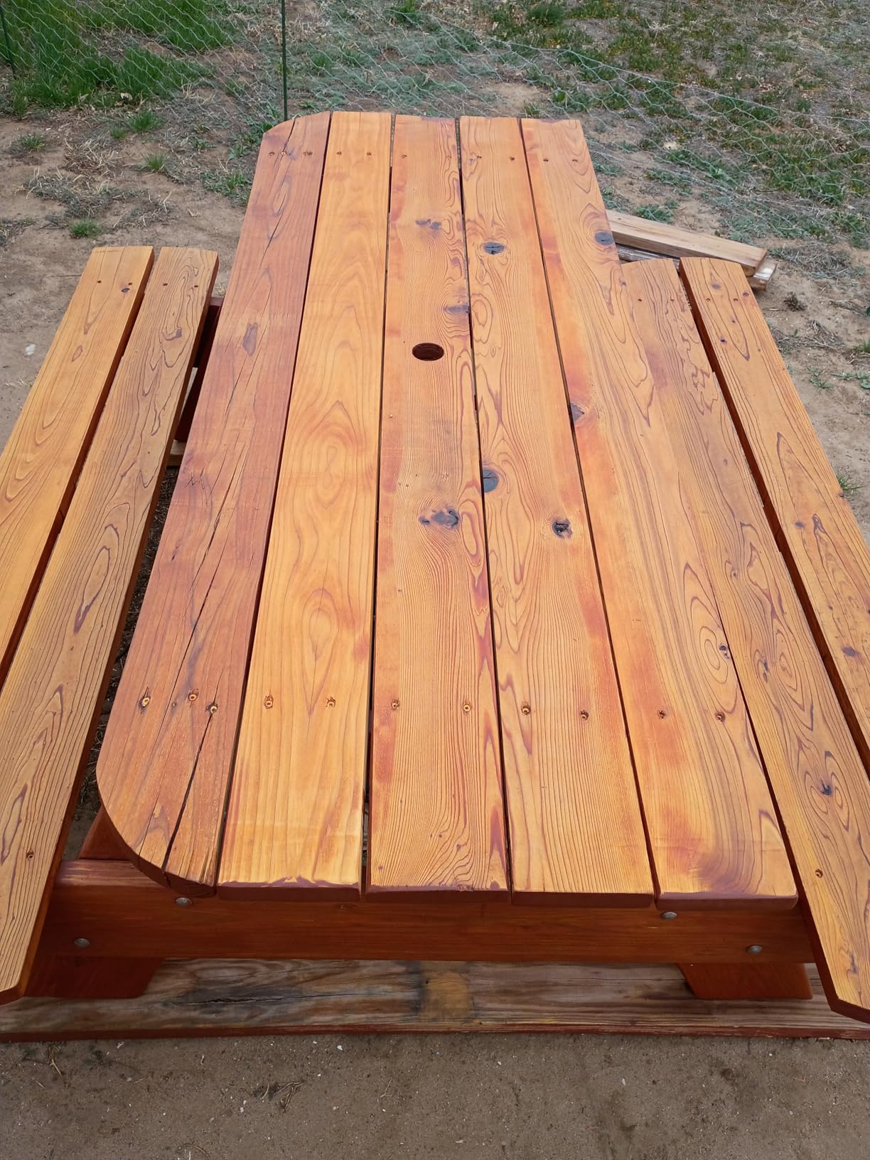 Storm System Protector Outdoor Wood Stain and Sealer, Black Walnut, 1 Gallon customer photo 1