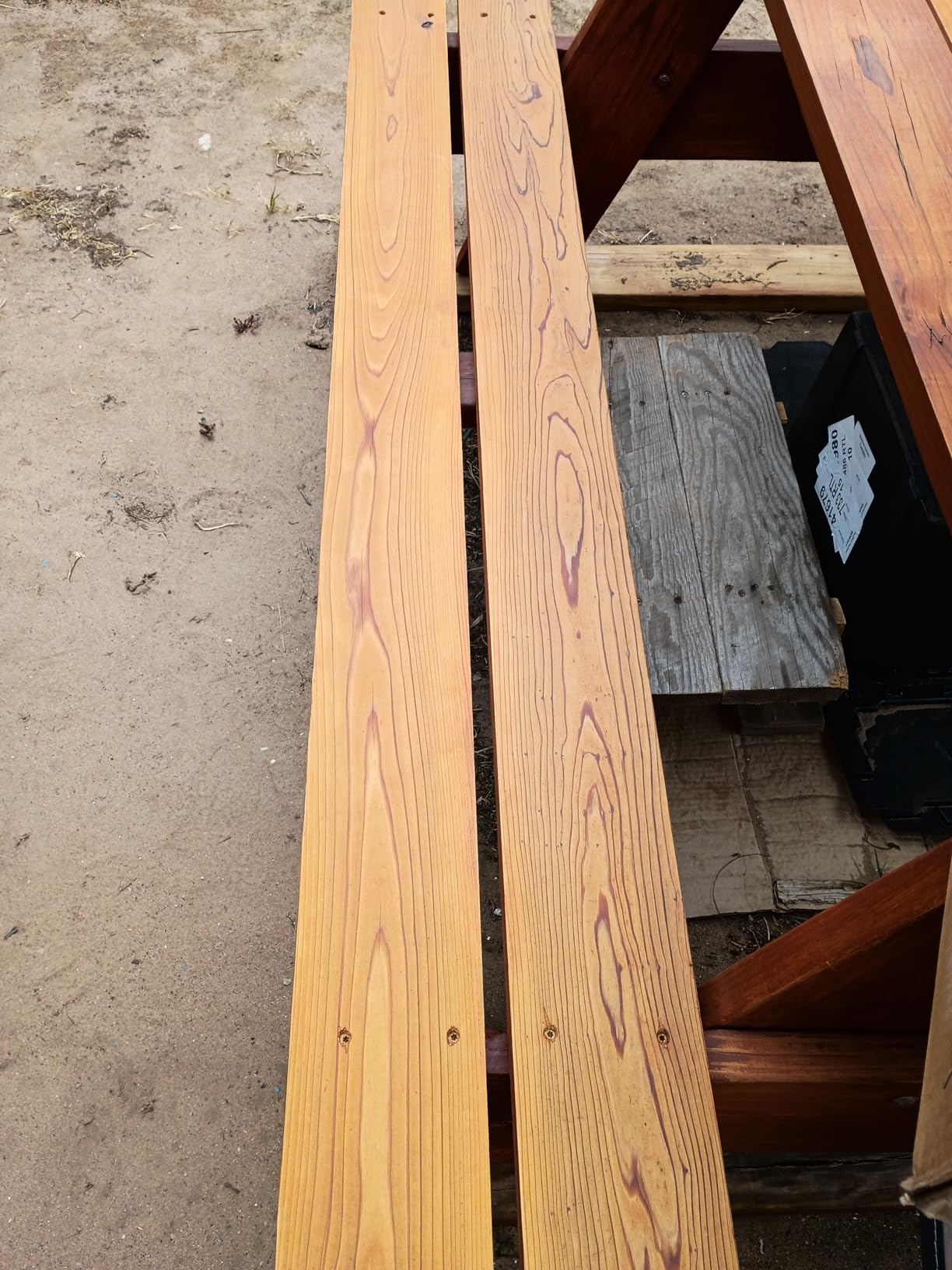Storm System Protector Outdoor Wood Stain and Sealer, Black Walnut, 1 Gallon customer photo 2