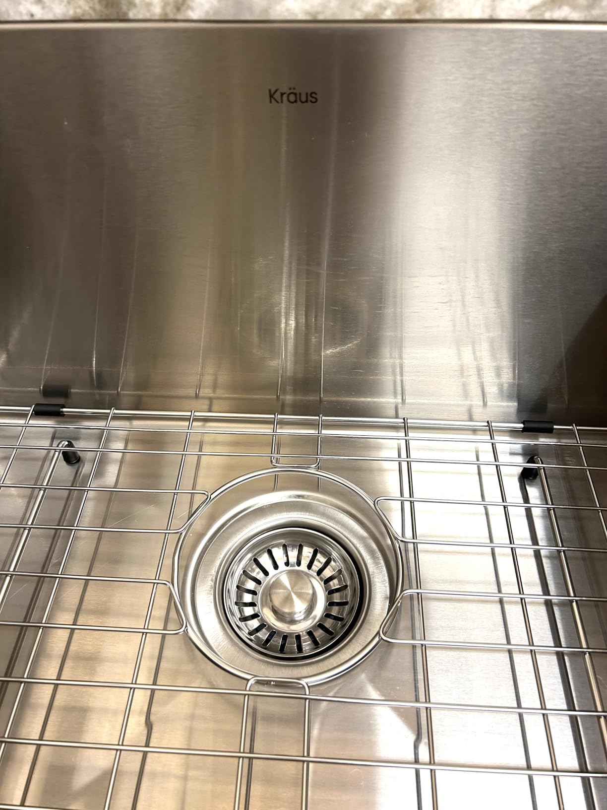 KRAUS Standart Pro 14-inch Undermount Single Bowl 16 Gauge Stainless Steel Bar Kitchen Sink, KHU101-14 customer photo 2
