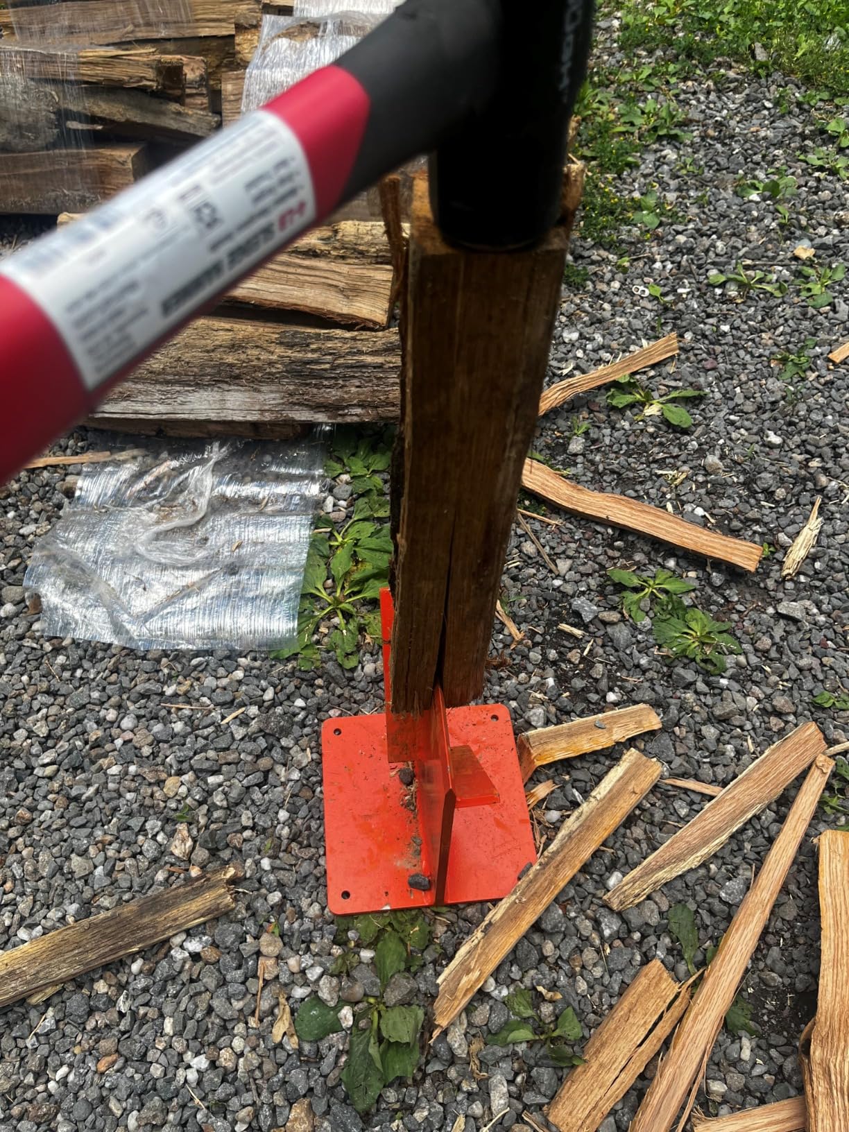 Wood Kindling Splitter - The Firewood Kindling Tool for Wood Stove Fireplace and Fire Pit customer photo 1