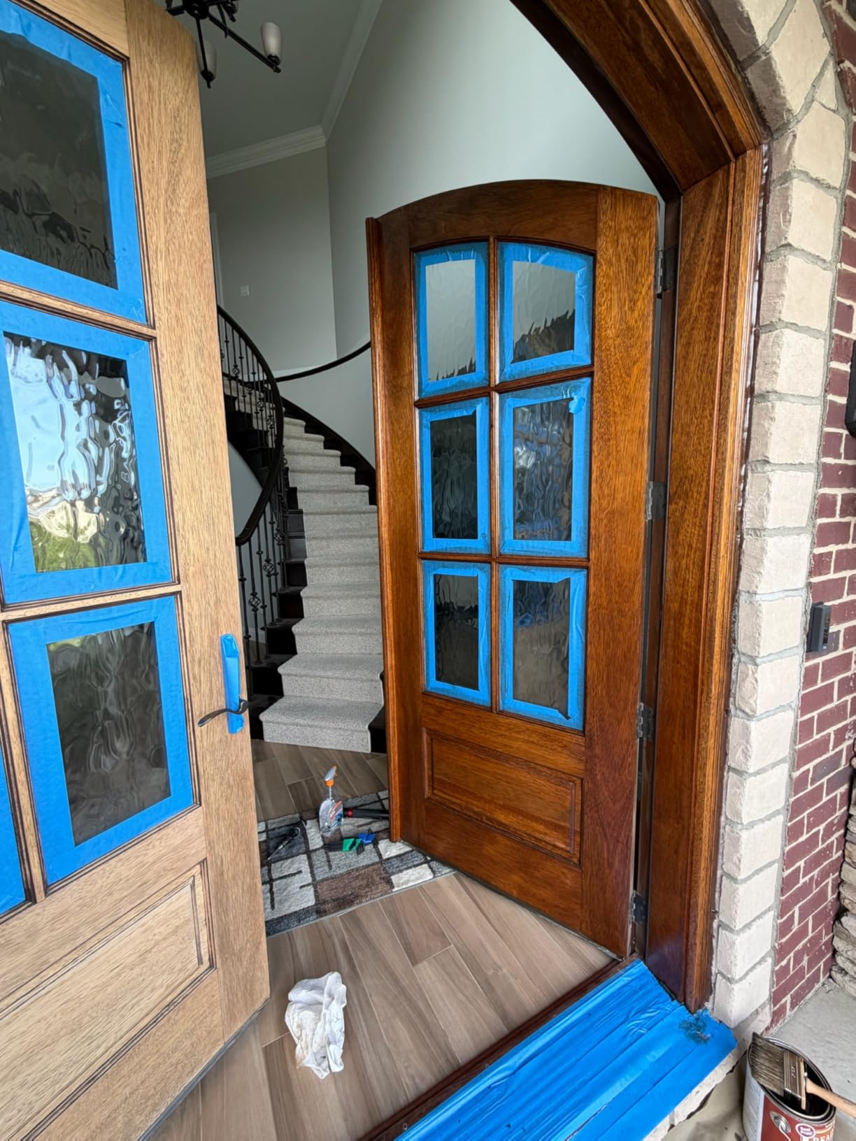 Ready Seal Stain & Sealer for Wood, Outdoor Deck and Fence - All-in-One Exterior Wood Stain and Waterproofing Sealant - 1 Gallon, Dark Walnut customer photo 2