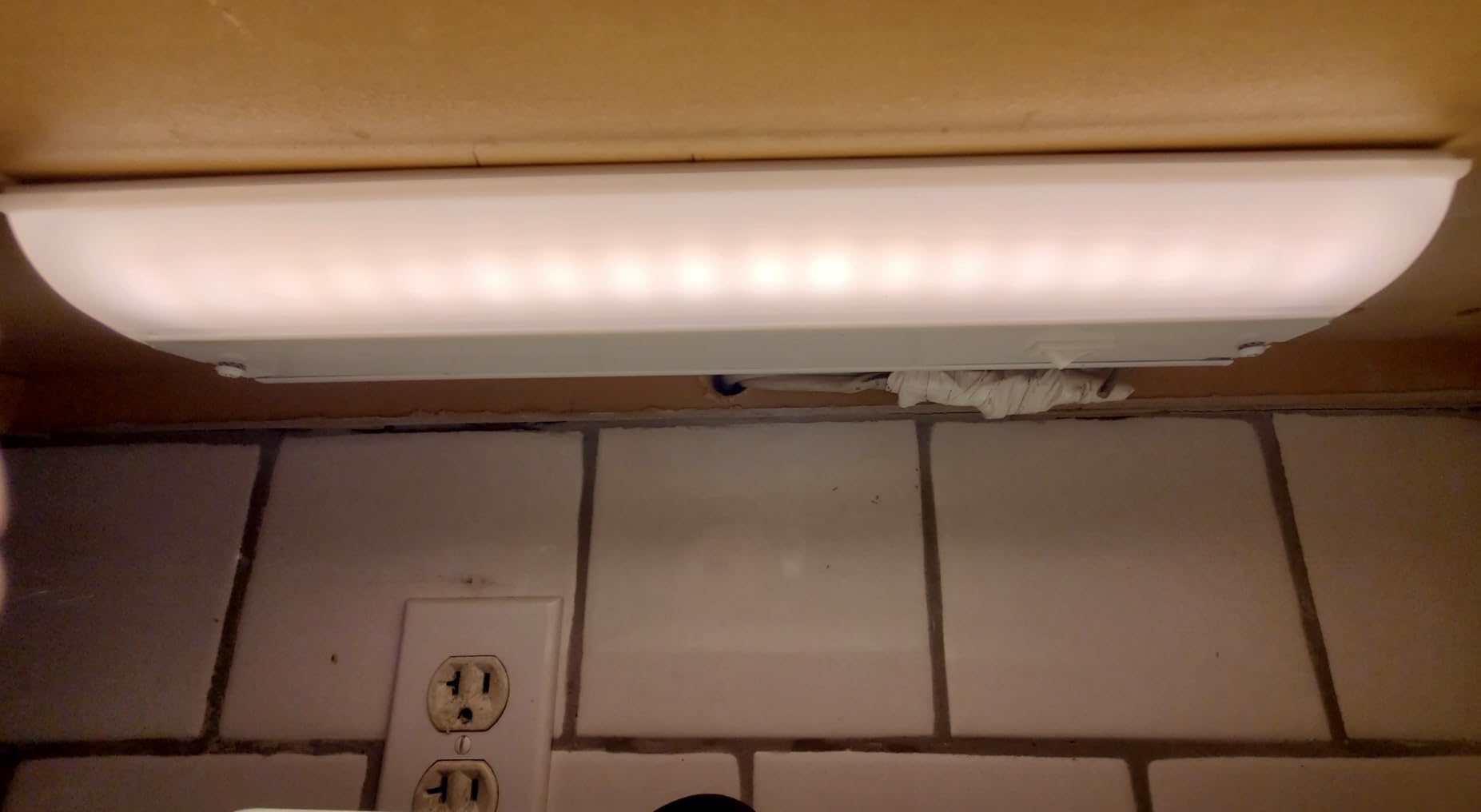 UltraPro 12 inch Hardwired Under Cabinet Lights, On/Off Only | 2700K Warm White, Under Cabinet Lighting, Under Counter Lights for Kitchen 44109 customer photo 1