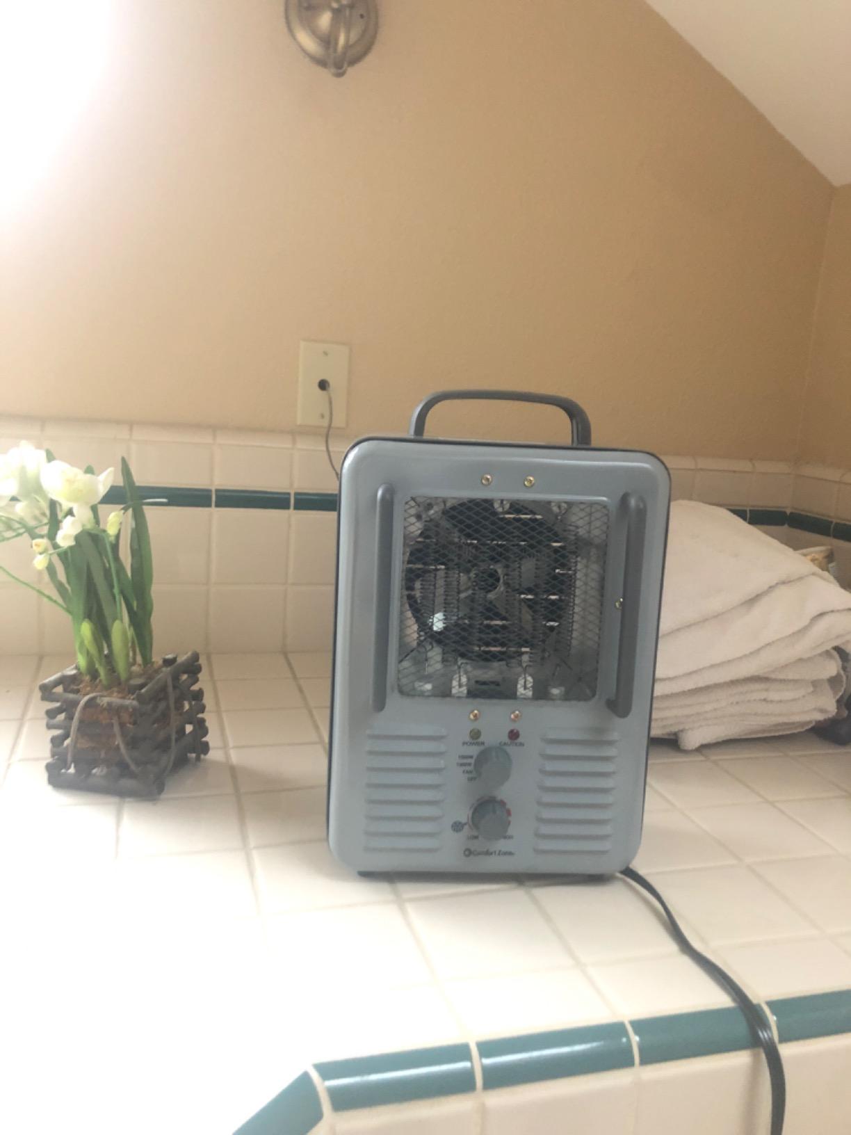 Comfort Zone Milkhouse Style Utility Space Heater customer photo 2