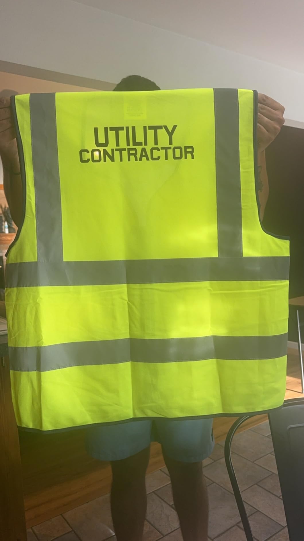 Dib Safety Reflective Safety Vest for Men Women, High Visibility Vest with Pockets and Zipper, ANSI Class 2 customer photo 2