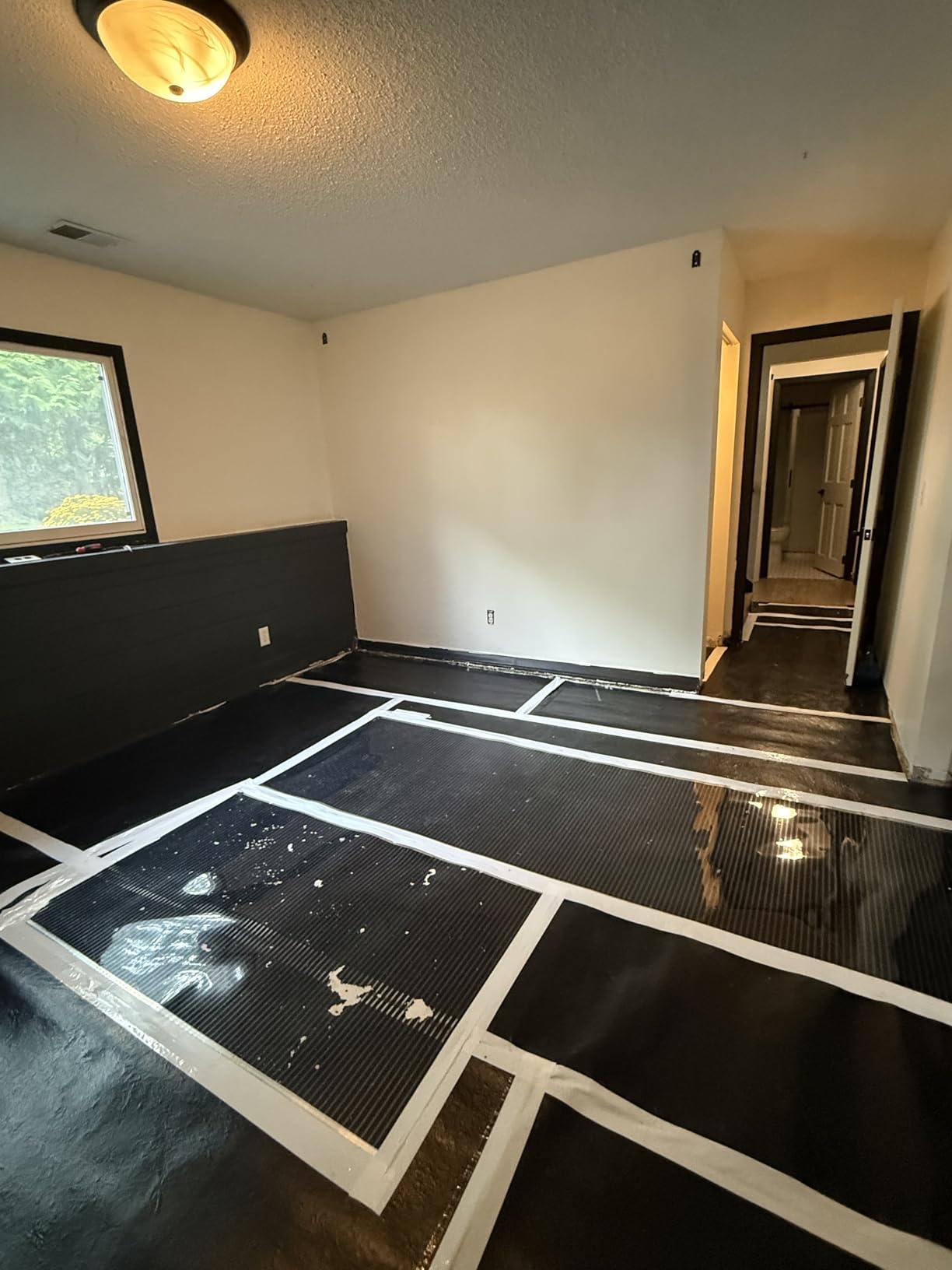 QuietWalk LV 360 Sq Ft Flooring Underlayment for Luxury Vinyl, Laminate & Engineered Wood, LVT, SPC, WPC, Sound & Moisture Protection, Made in USA customer photo 1