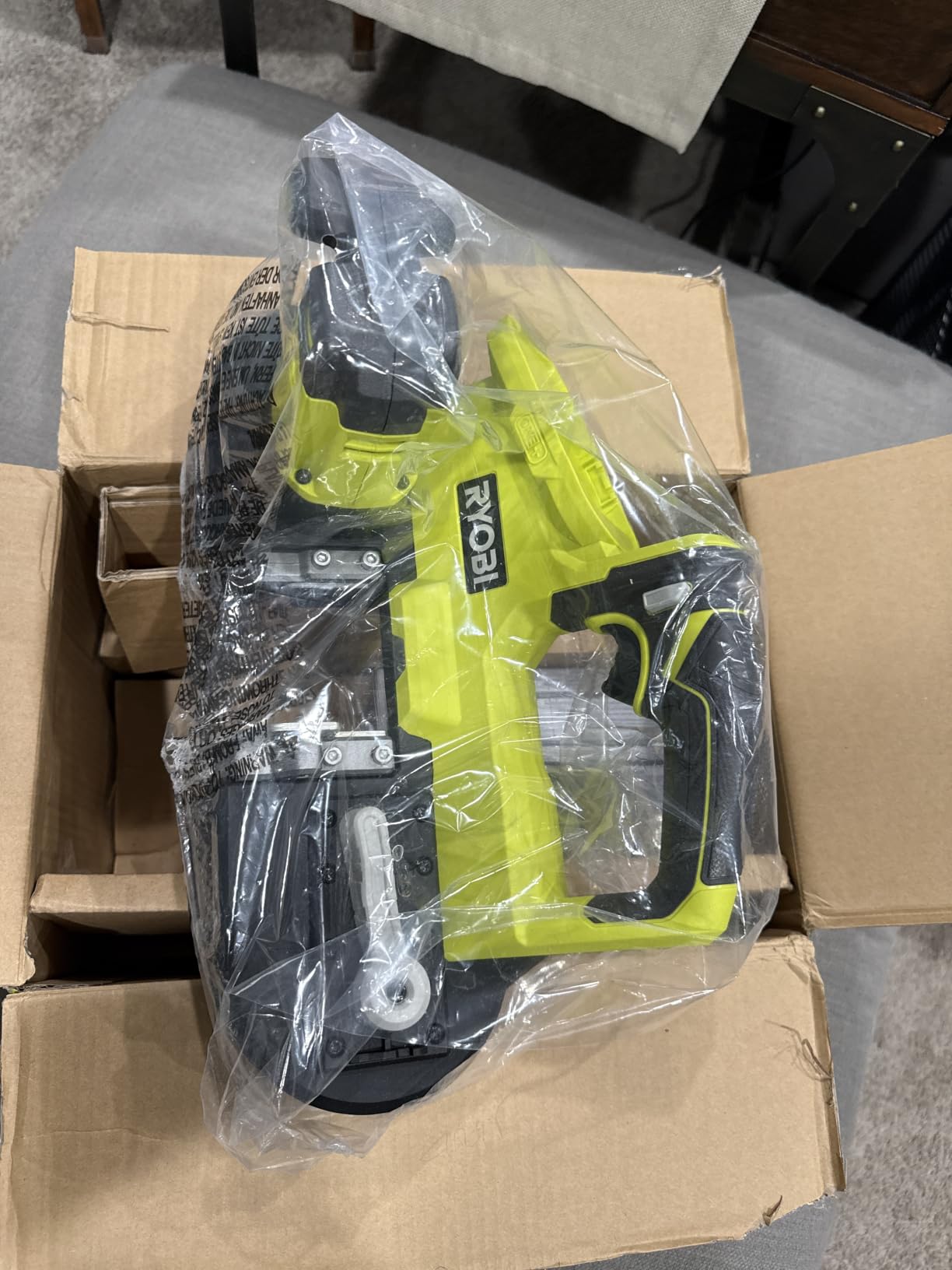RYOBI ONE+ 18V Cordless 2-1/2 in. Compact Band Saw Tool ONLY P590 customer photo 1
