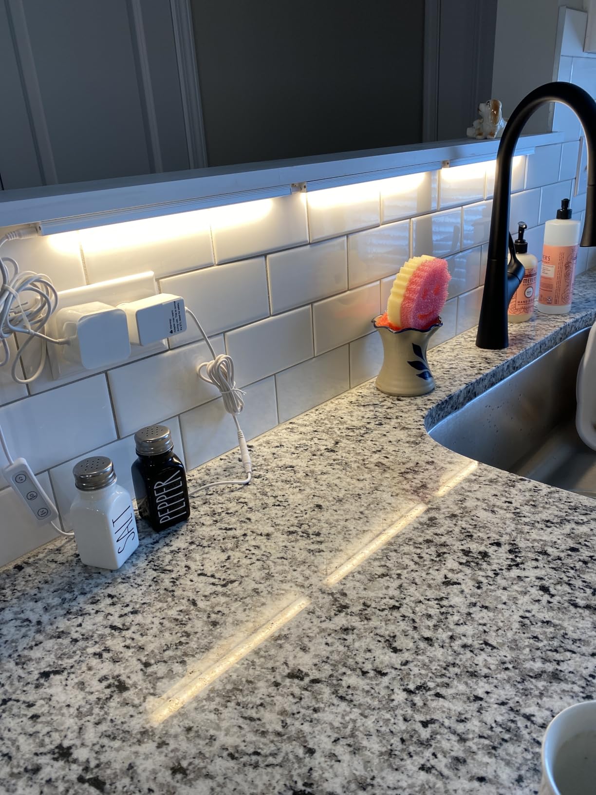 ASOKO Dimmable LED Under Cabinet Lights 2700K, 3 Pcs 12