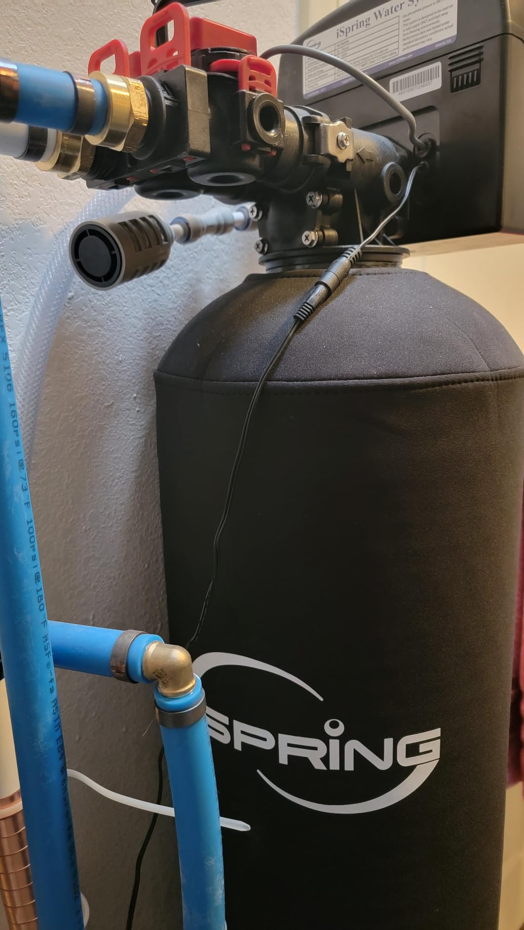iSpring WCFM500K Whole House Water Filtration System for Iron, Manganese & Hydrogen Sulfide Removal customer photo 2