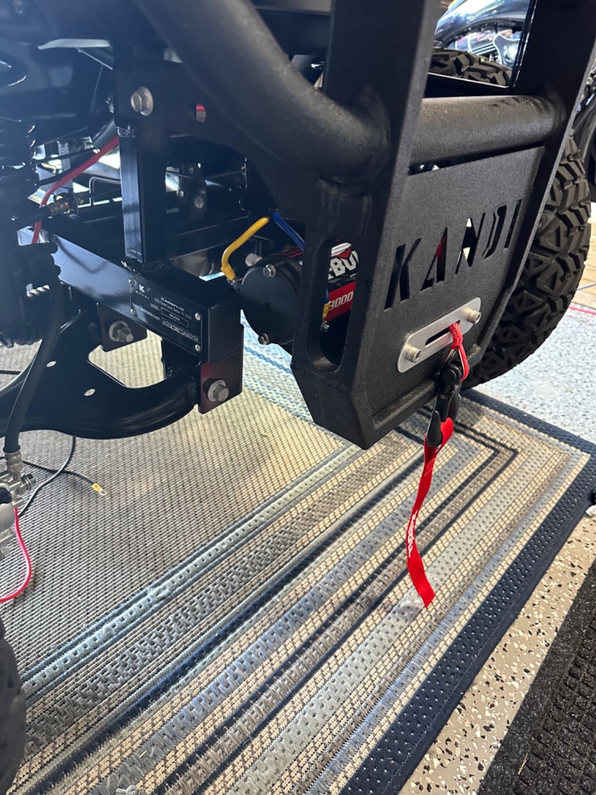 X-BULL 12V 3000LBS Electric Winch Synthetic Rope Electric Winch for Towing ATV/UTV Off Road with Mounting Bracket Wireless Remote New customer photo 2