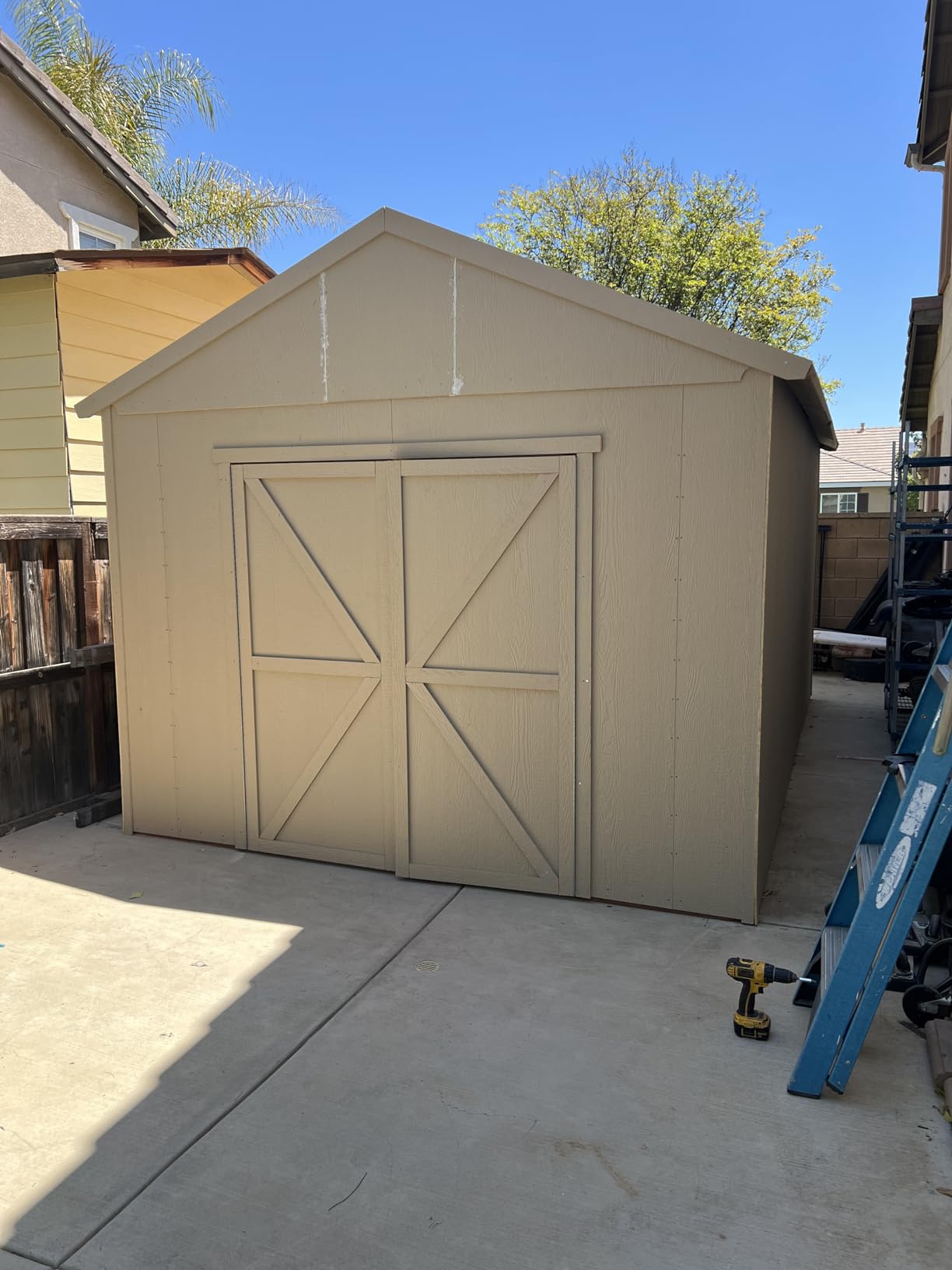 Handy Home Products Rookwood 10x10 Do-It-Yourself Wooden Storage Shed with Floor Kit- Does not Include Paint or Roofing Shingles customer photo 2