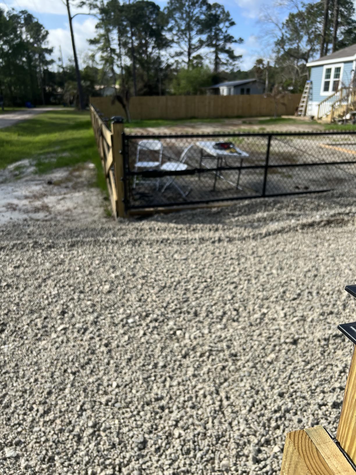 TOPENS A8131 Single Swing Gate Opener Heavy Duty Automatic Gate Motor for Single Swing Gates Up to 18ft customer photo 1