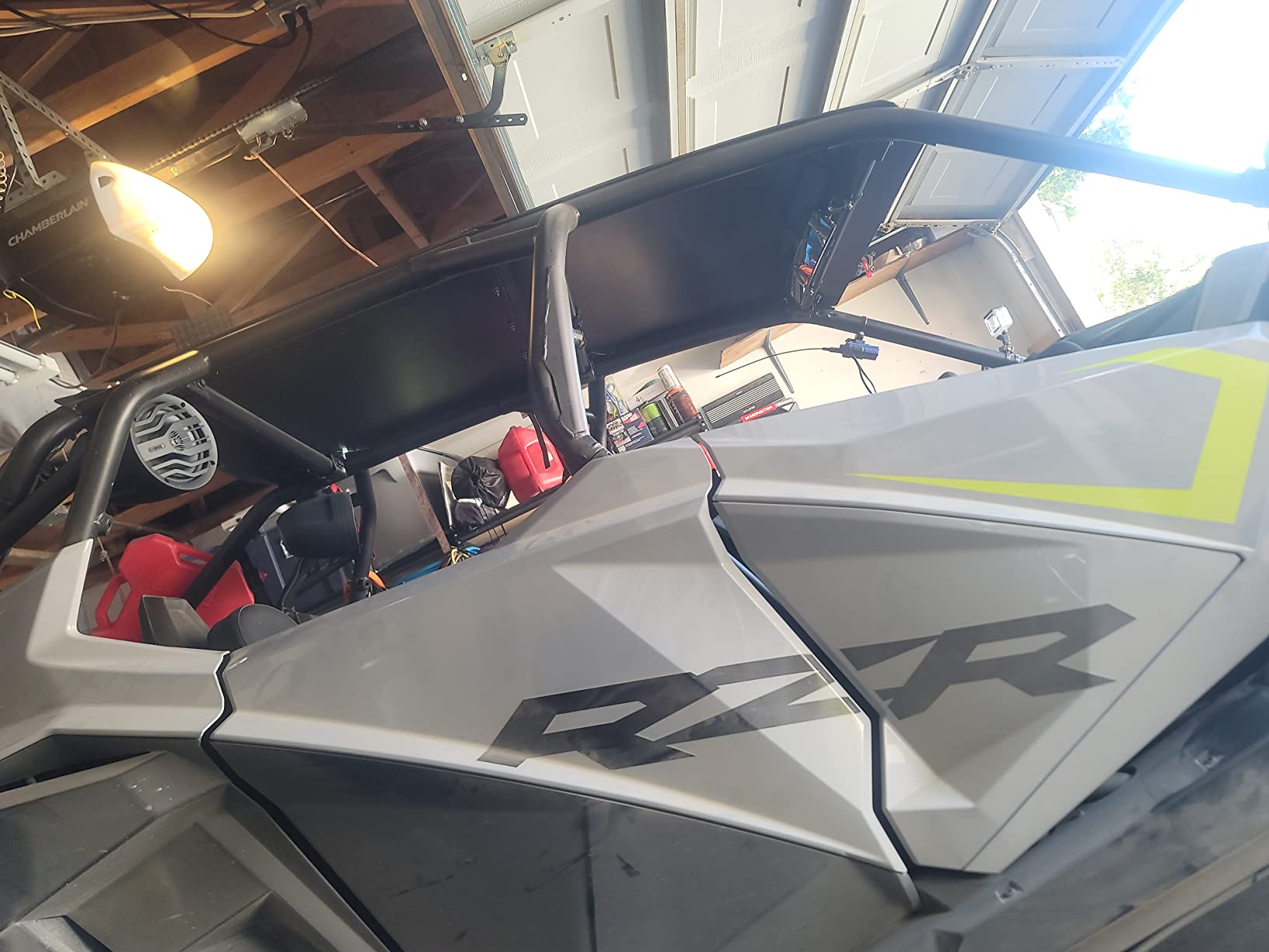 SuperATV Aluminum Roof for 2020+ Polaris RZR PRO XP 4 / Turbo R 4 | Aluminum | RZR Roof Top Formed to Your Machine | Blocks Heat | Snug, Rattle-Free Fit | Sealed Edges Prevent Leaking | USA Made customer photo 1