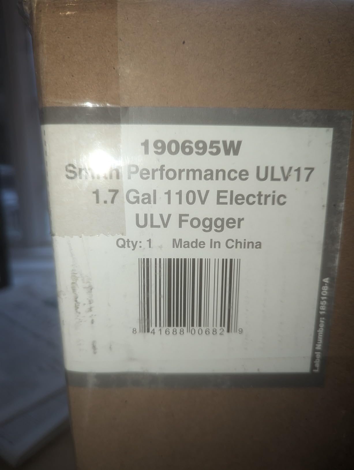 Smith Performance Sprayers Smith ULV (1.7 Gal) Electric Cold Fogger, 110V, Model ULV17, Atomizer Mist, Spraying for Home, Hotel, School, Yard customer photo 1