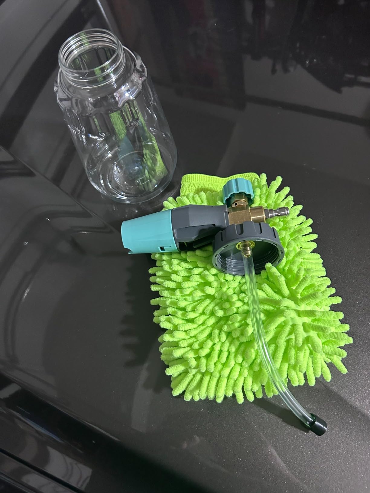 Sooprinse Foam Cannon, Adjustable Snow Foam Lance Transparent Body, Professional Car Foam Blaster with 1/4 Inch Quick Connector, 4000 PSI, 1L customer photo 1