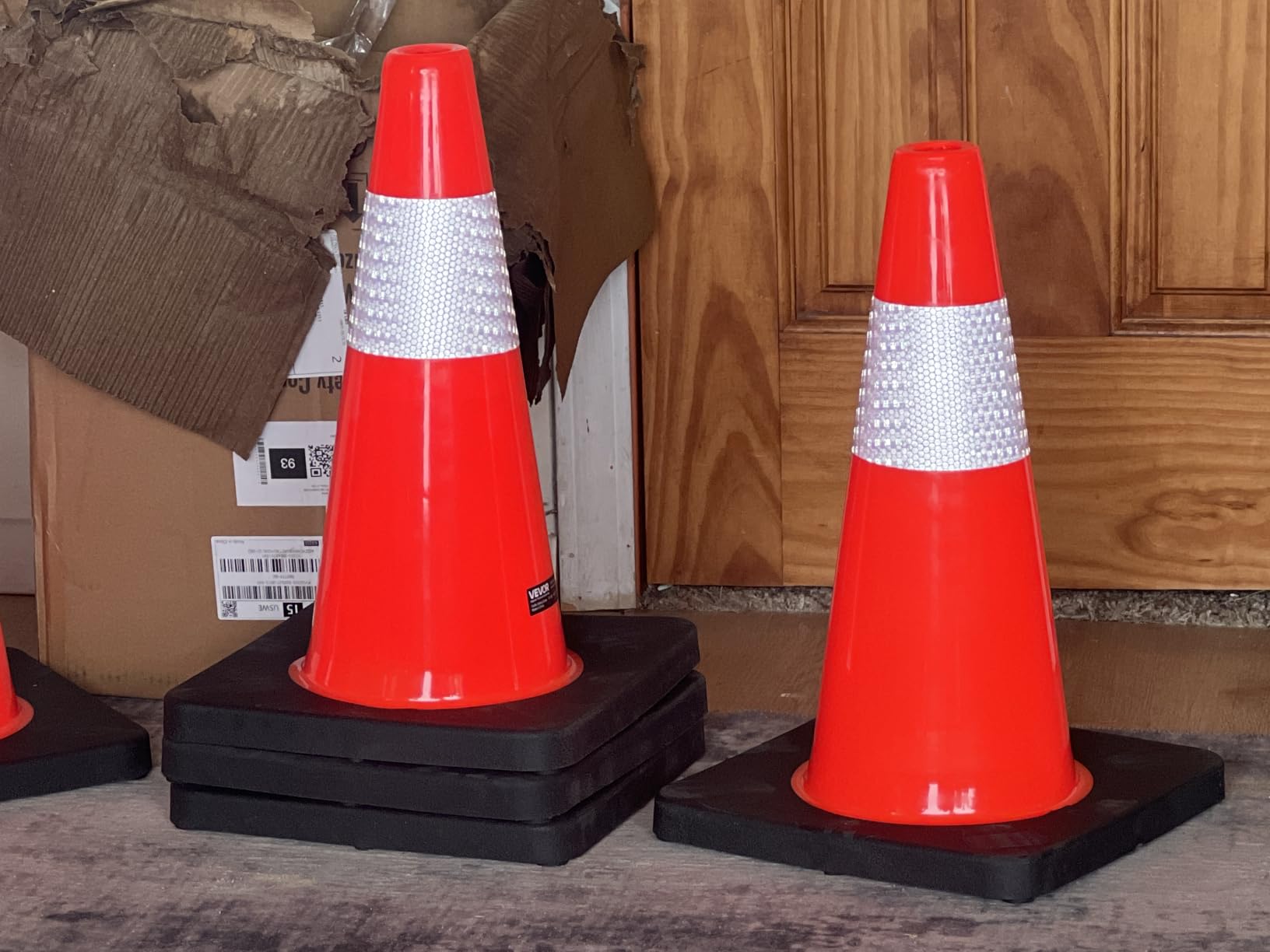 VEVOR Safety Cones, 5 Pack 18