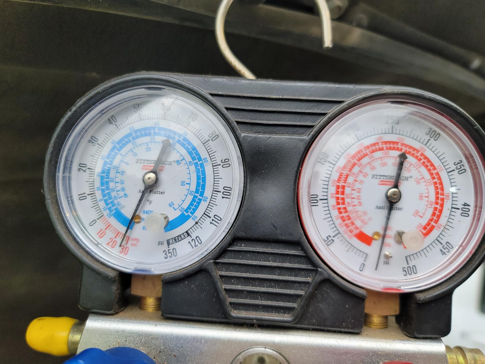 OMT 4.5 CFM Single Stage Vacuum Pump for R134a R410a R22 Auto AC HVAC, 37.5 Microns Ultimate Vacuum, Copper Motor, Oil Included customer photo 2