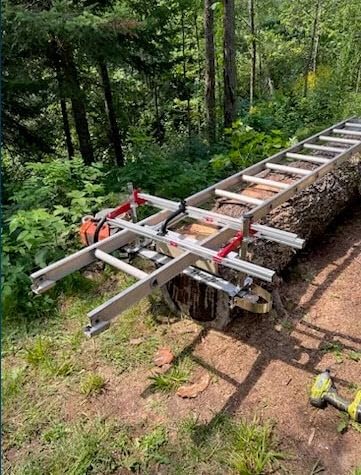 Zozen Chainsaw Mill, Portable Sawmill - Can be Assembled into 3 Sizes for Independent Use, Suitable for 14-36 inches Planking Milling Bar customer photo 2