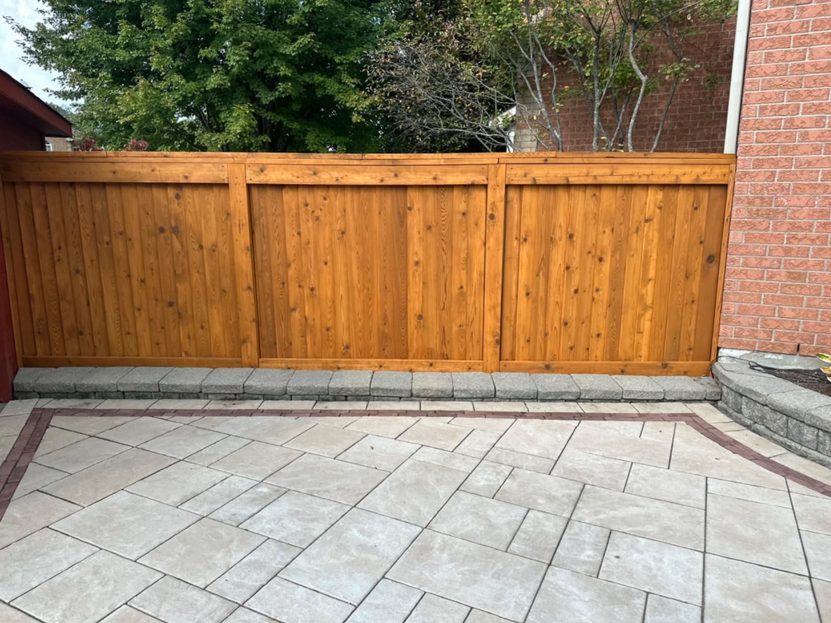 Armstrong-Clark Oil-Based Wood Stain for Decks, Fences, Siding, Logs and Outdoor Wood Surfaces, Cedar Semi-Transparent, 1 Gallon customer photo 2