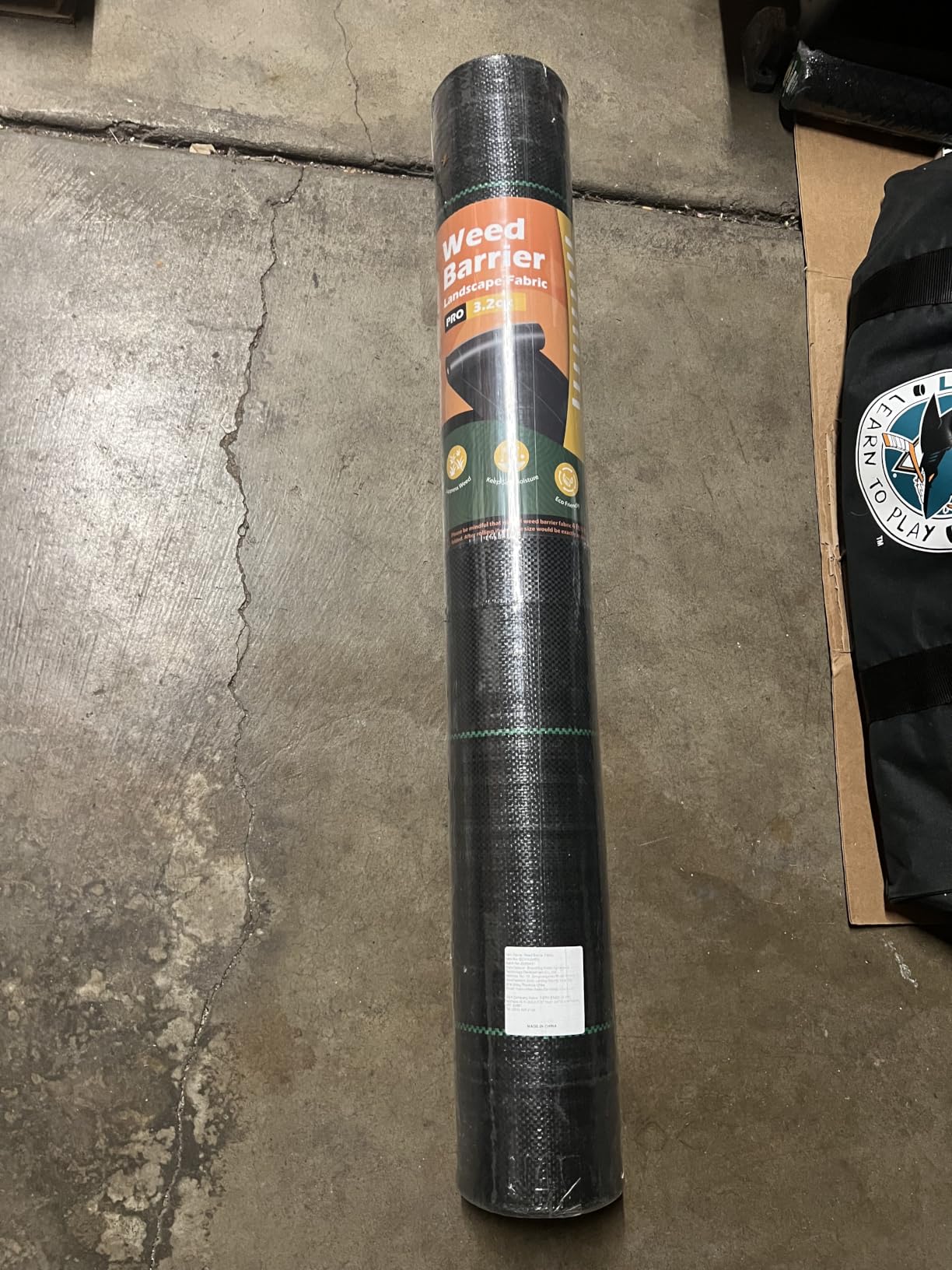 Weed Barrier Fabric 4ft x 300ft Heavy Duty Landscape Fabric | 3.2oz Woven Weed Control Fabric, UV Resistant Weed Block Fabric, For Garden, Flower Beds, Driveways & Landscaping customer photo 2