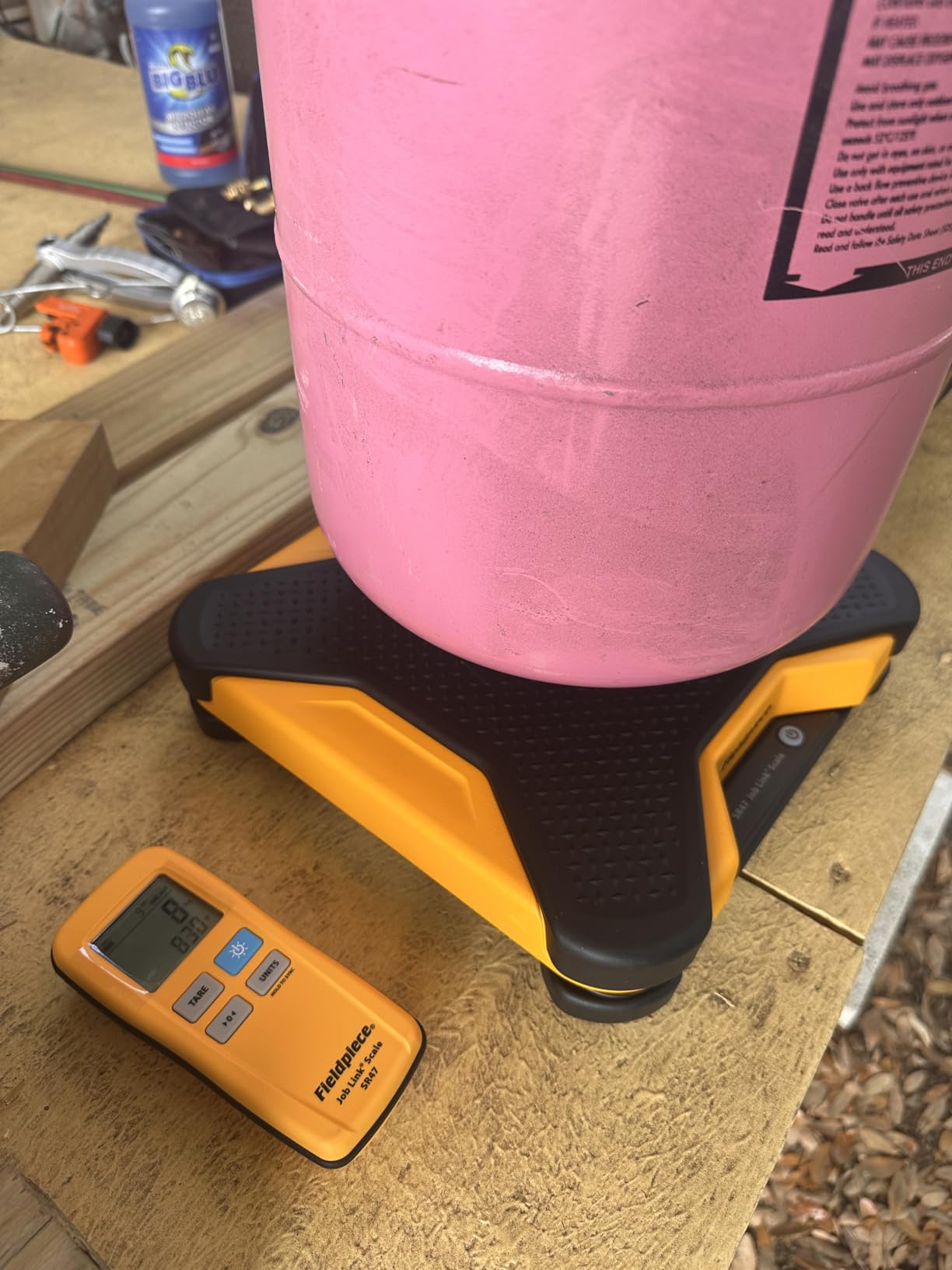 Fieldpiece SR47 Wireless Scale with Remote customer photo 1