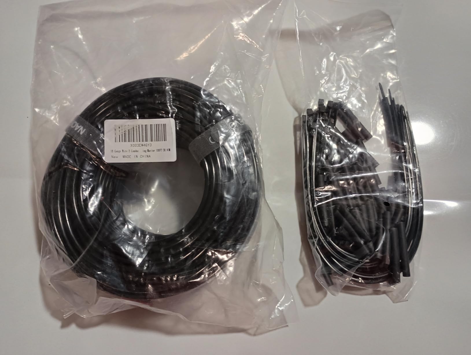 NAOEVO 18 Gauge Wire 2 Conductor Tinned Copper Electrical Wire, 100FT | PVC Insulated, 12V Low Voltage, High Conductivity, Flexible 18 AWG Wire for Automotive, Marine, Speaker, Trailer, Lamp customer photo 2