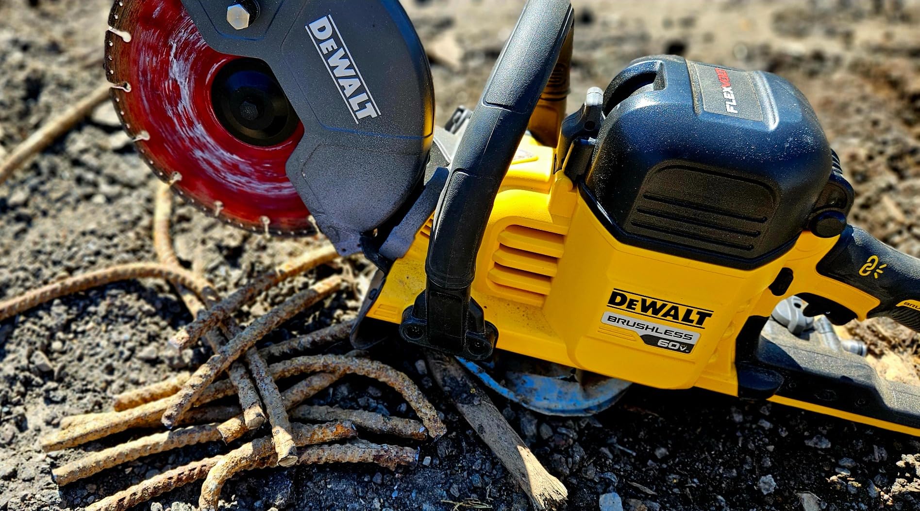 60V 9 IN. CORDLESS CUT OFF SAW BARE customer photo 1