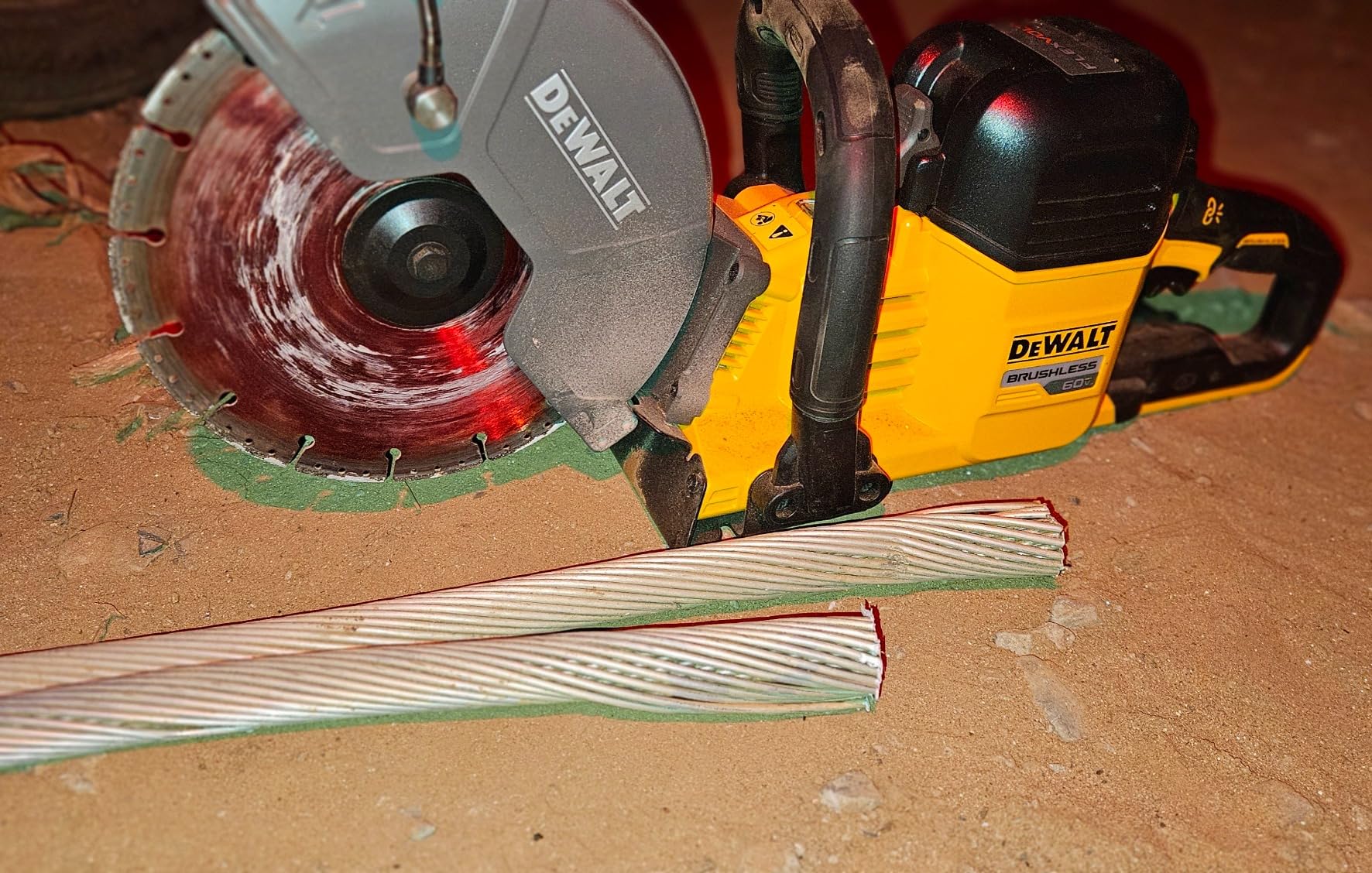60V 9 IN. CORDLESS CUT OFF SAW BARE customer photo 2