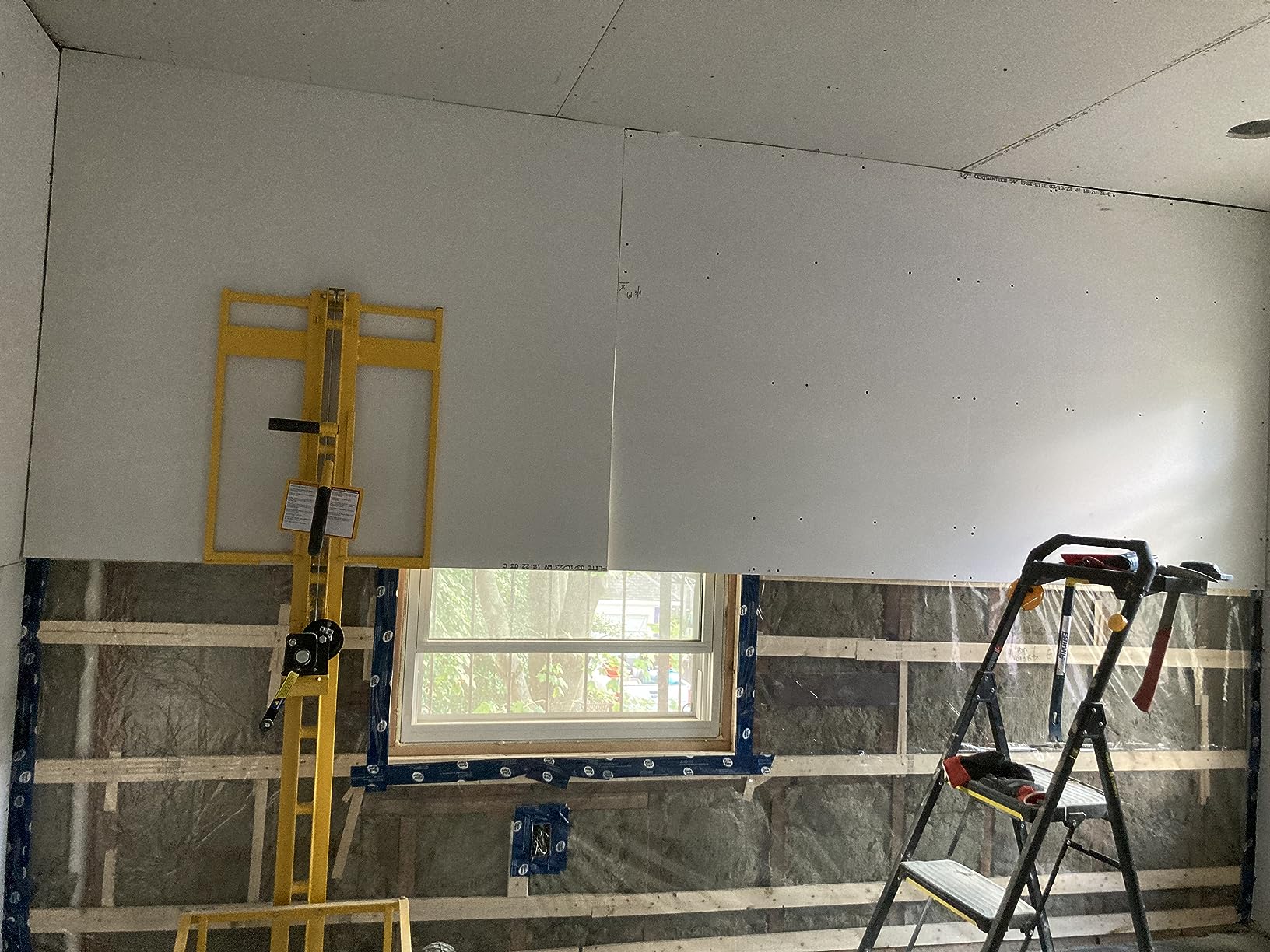 PANELLIFT HANGPRO Drywall Lift for Walls Model 100, 10' 150 lbs Capacity, one Person Drywall Installation, sheetrock Installation, Hang Drywall, Easy Transport customer photo 2