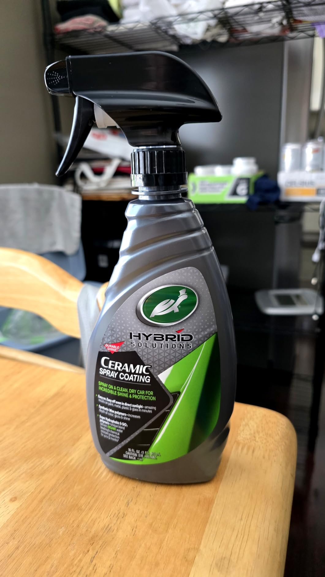 Turtle Wax Hybrid Solutions Ceramic Spray Coating, High Shine Car Wax, Offers Durable Paint Protection, Extreme Water Beading Action, Safe for Glass, Wheels, Trim and More, 16 oz (Pack of 2) customer photo 1