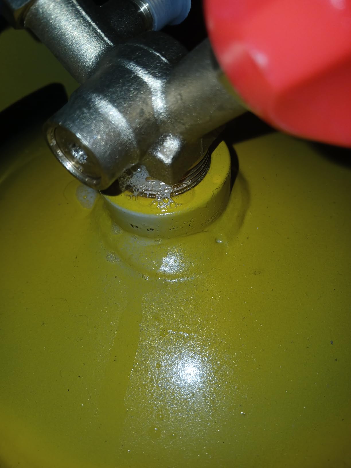 Refrigerant Recovery Tank 30 LB without Float Switch for R12 R22, R134A etc customer photo 1