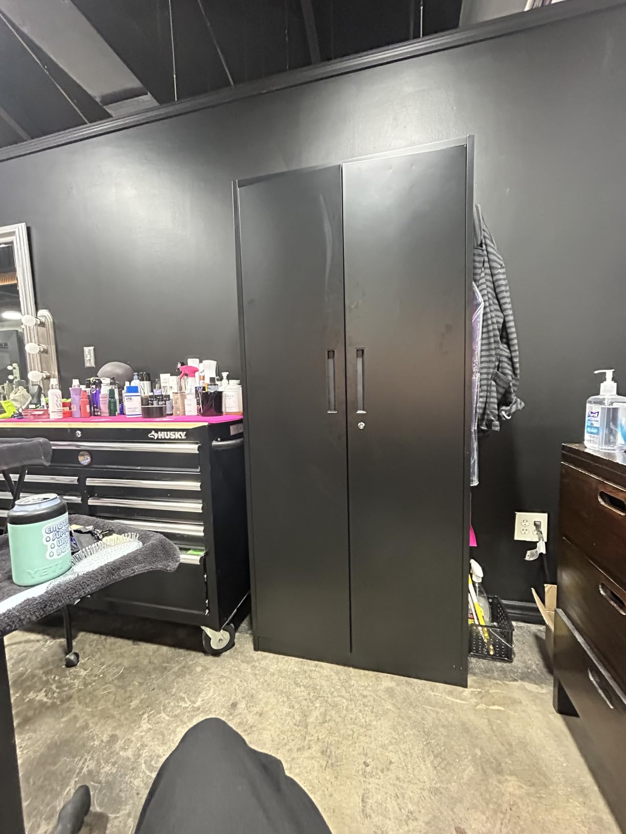 Metal Storage Cabinet with Lock, 72