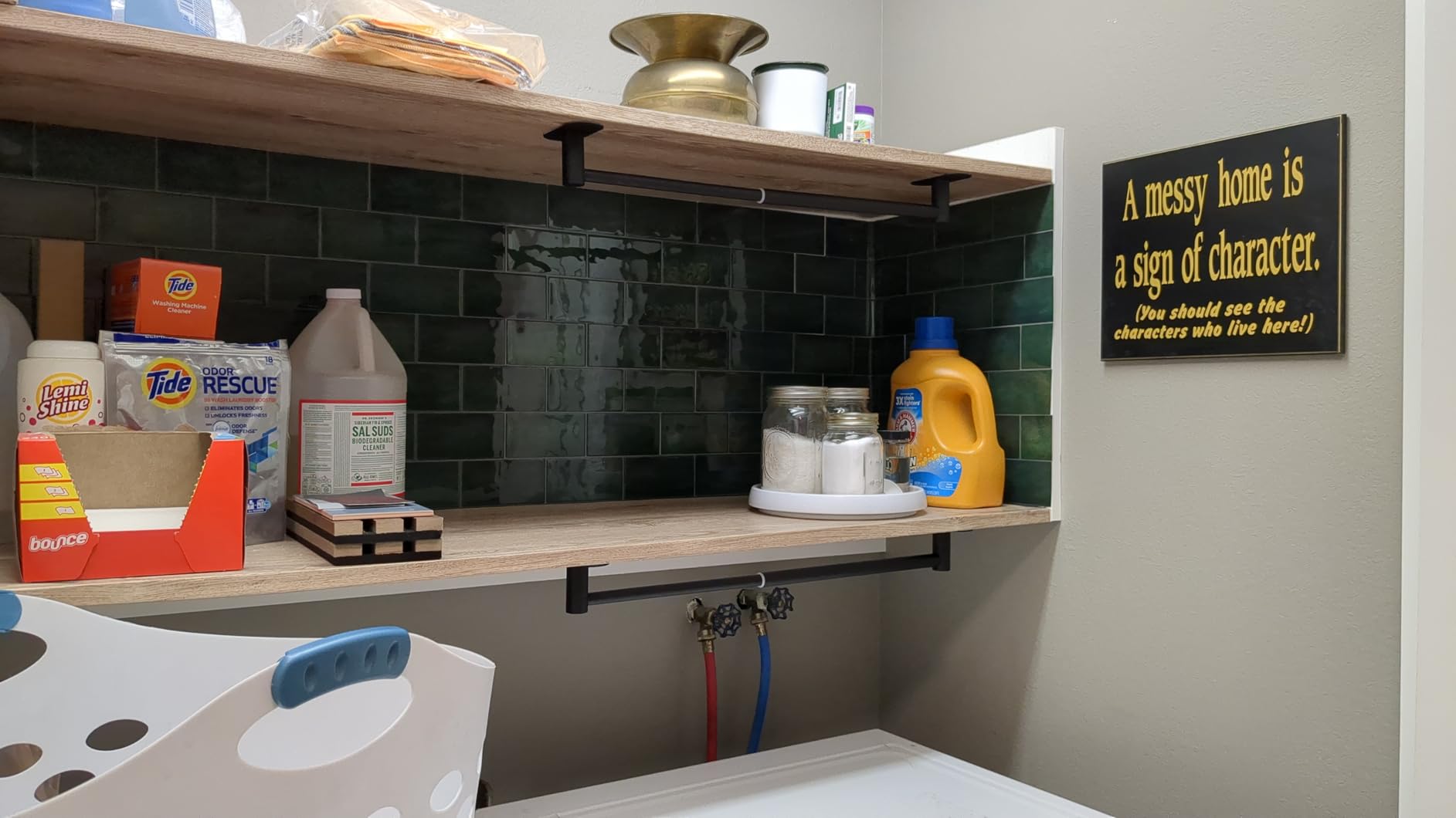 Art3d Faux Ceramic Subway Tile Peel and Stick Backsplash, 10-Pack, White | 12.6 x 10.6 in, Thickened Design, Heavy-Duty, Strong Adhesive, for Kitchen, Bedroom, Countertop Decor, Ideal for Home Upgrade customer photo 1