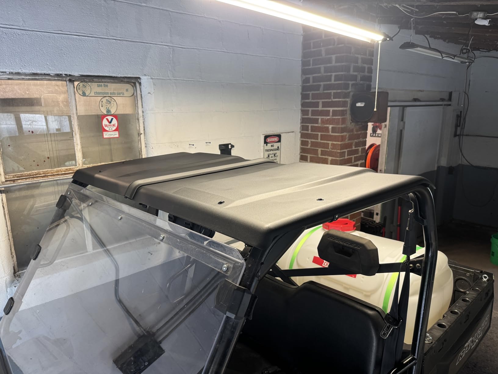 Sport Roof Compatible with 2016-2025 Polaris Ranger 570 Full Size | 2-Piece Combination Hard Roof Top, Sun Visor Cover customer photo 1