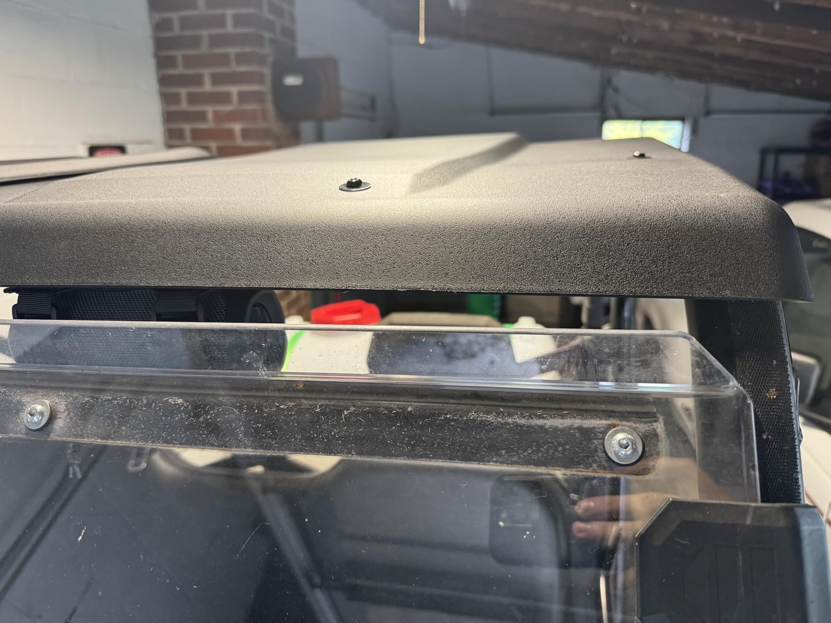 Sport Roof Compatible with 2016-2025 Polaris Ranger 570 Full Size | 2-Piece Combination Hard Roof Top, Sun Visor Cover customer photo 2