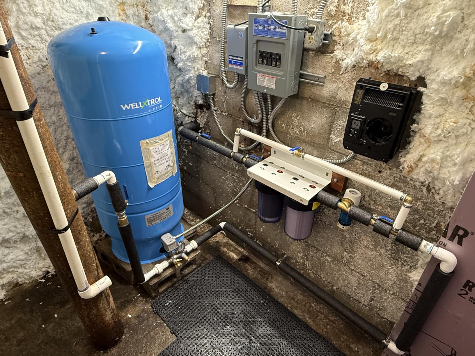 SimPure Whole House Water Filter System, 3 Stages Clear Home Water Pre-Filtration with Carbon Sediment and KDF Filters, Reduce Iron, Chlorine, Manganese customer photo 1