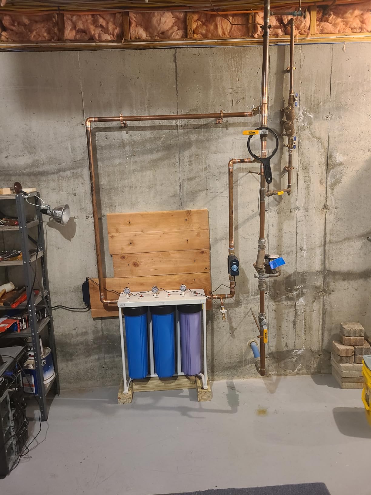 SimPure Whole House Water Filter System, 3 Stages Clear Home Water Pre-Filtration with Carbon Sediment and KDF Filters, Reduce Iron, Chlorine, Manganese customer photo 2