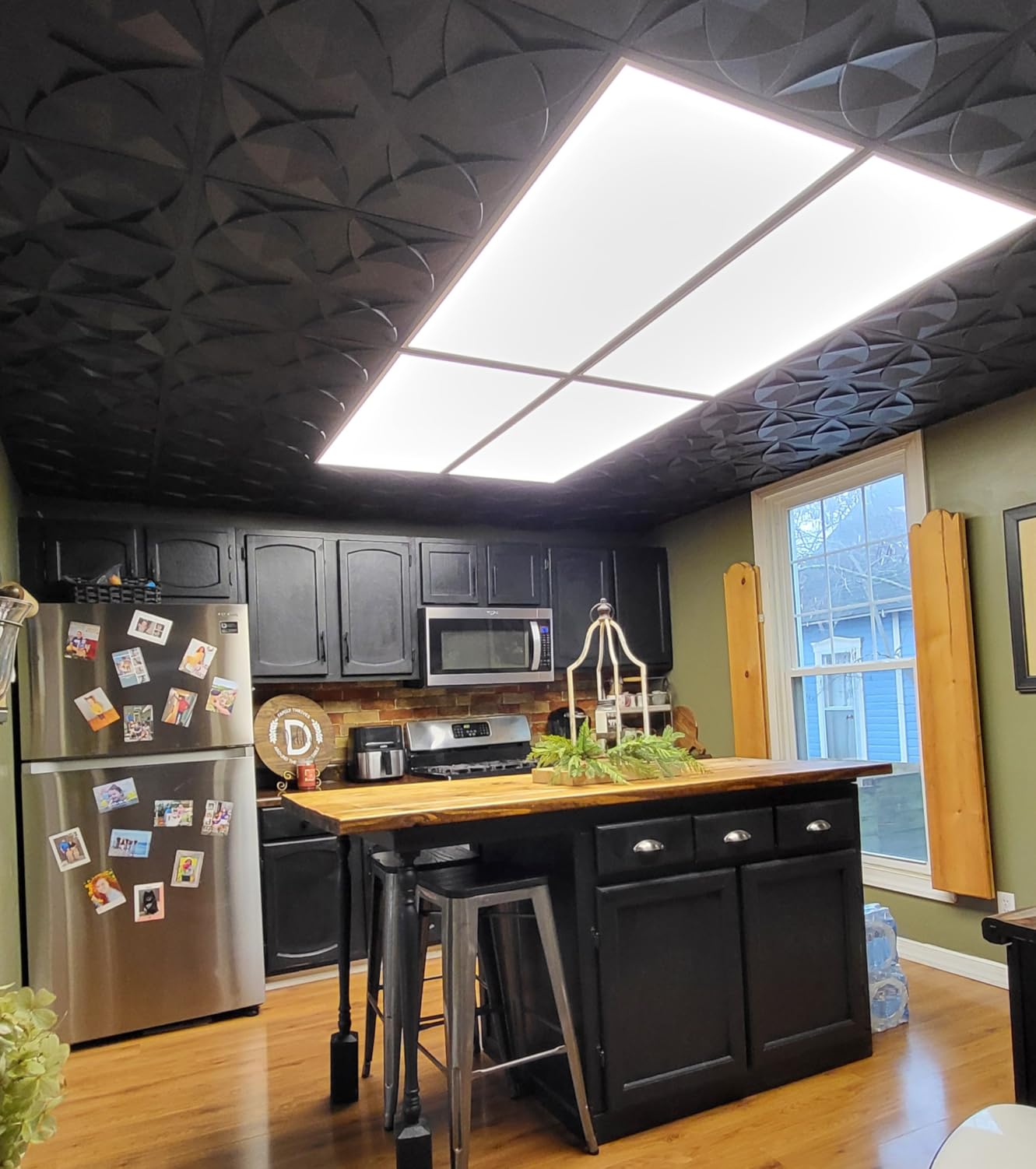 12 Pack 2x4 LED Flat Panel Lights Drop Ceiling Light Fixture | 5000K/4000K/3000K Selectable, 50W/40W/30W Selectable, 0-10v Dimmable, 100-277Vac, ETL Listed, Ideal for Library, Labs customer photo 1
