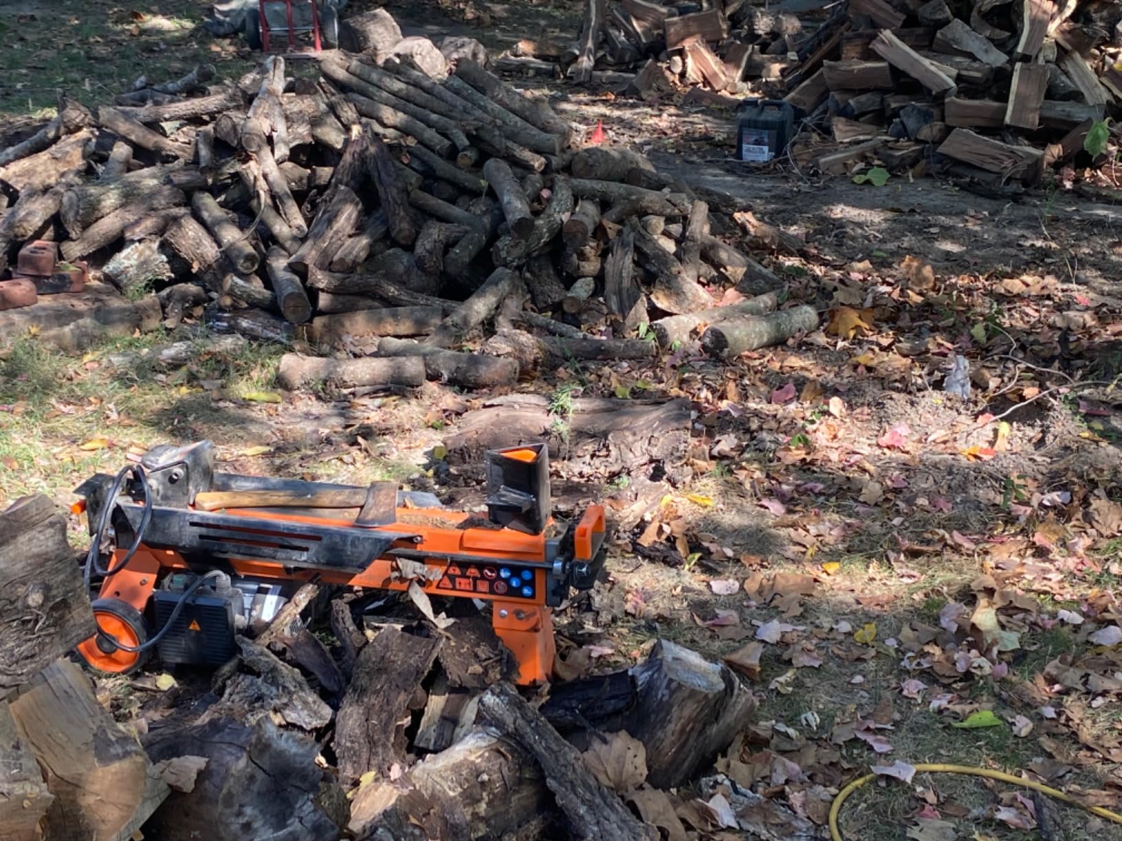 PROYAMA Log Splitter 7 Ton with Stand, Wood Splitter Electric Powered, Hydraulic Ram customer photo 1