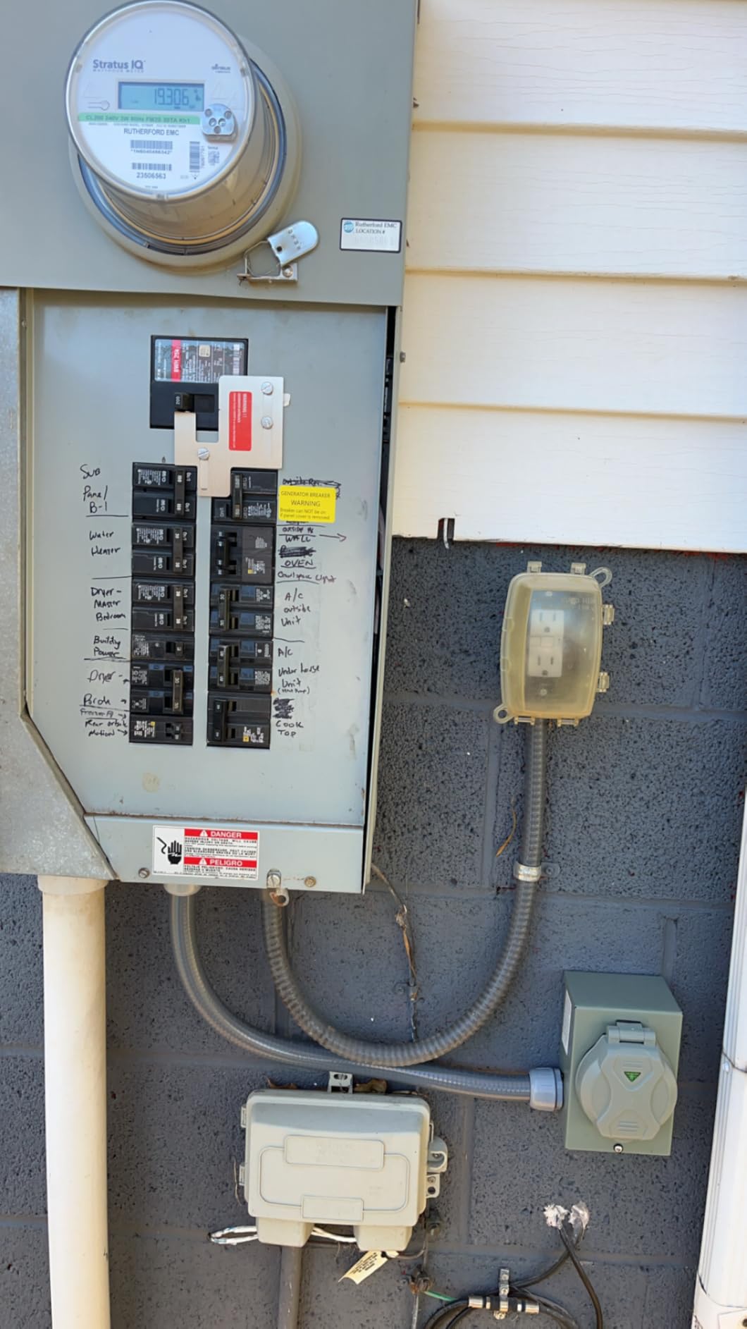 Generator Interlock Kit Compatible with Eaton Cutler Hammer BR SERIES 150 and 200 amp Panels, 1 1/4-1 7/16 inches Spacing Between Main and Branch Breaker, Professional and Interlock Kit customer photo 2