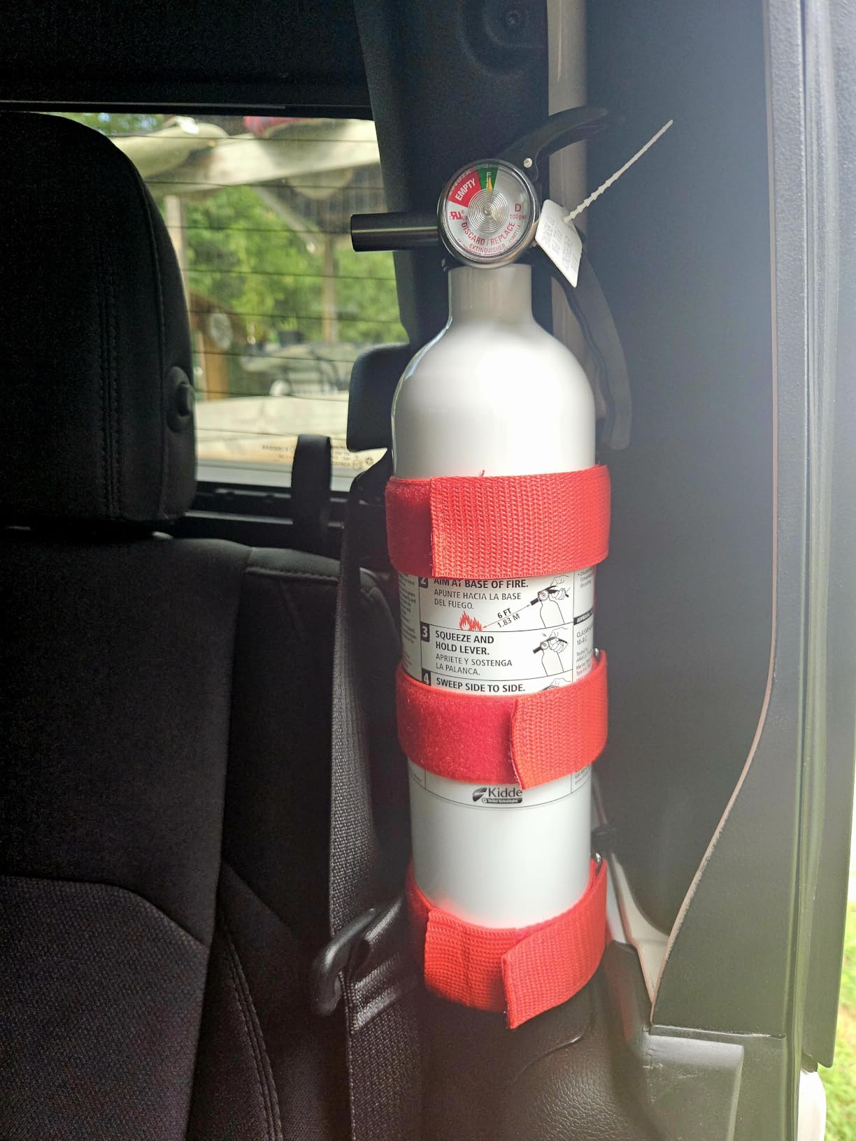 Kidde Auto 5 Fire Extinguisher for Cars and Trucks, 5-B:C, M5G, 2 lb. Dry Chemical customer photo 1