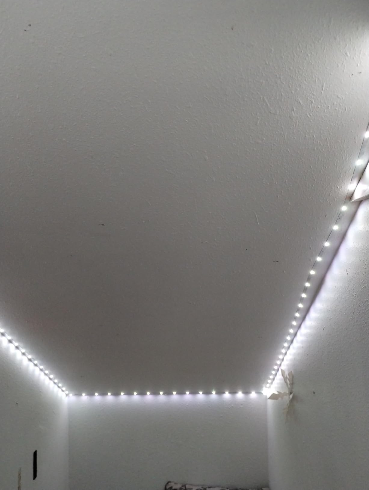QZYL LED Lights for Bedroom, 25FT RGB LED Strip Lights with 44 Keys IR Remote, Smart LED Light Strip with Adhesive Backing Adjustable Brightness App Control for Bedroom Party Decoration customer photo 2