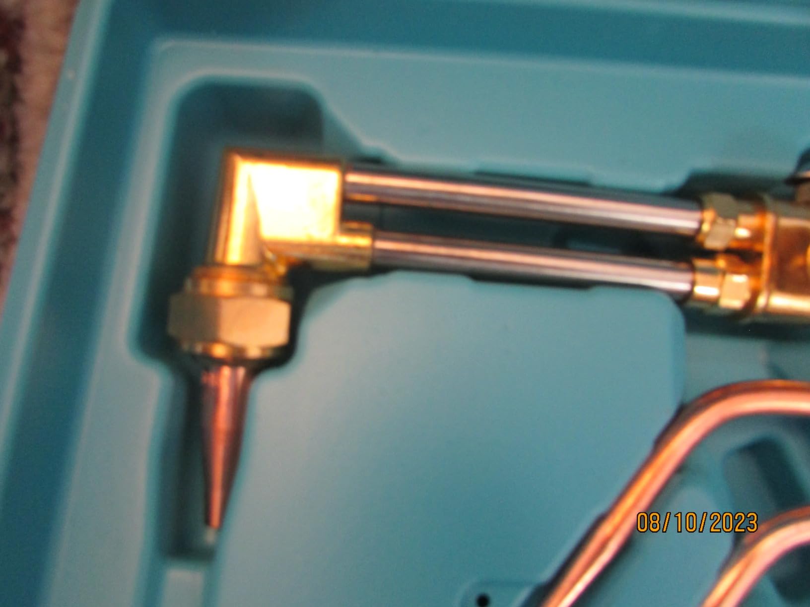 RX WELD Medium Duty Oxy Acetylene Cutting Torch Kit with Check Valves | CGA540 & CGA510 Regulator, Welding & Brazing Tool customer photo 2