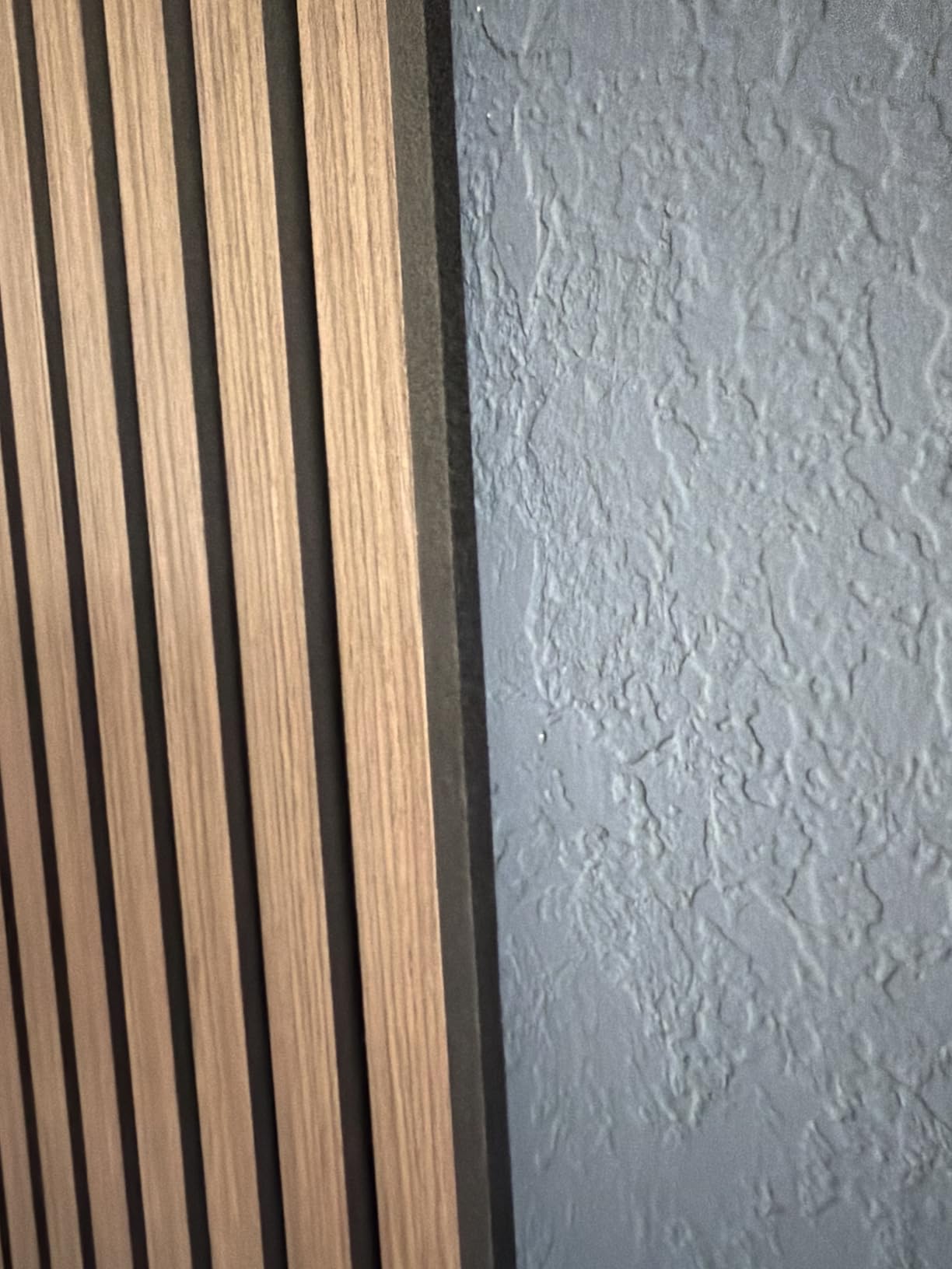 2-Pack Wood Panels for Wall - Acoustic Wood Slat Wall Panels, Soundproof Wooden Paneling for Interior Decor customer photo 2