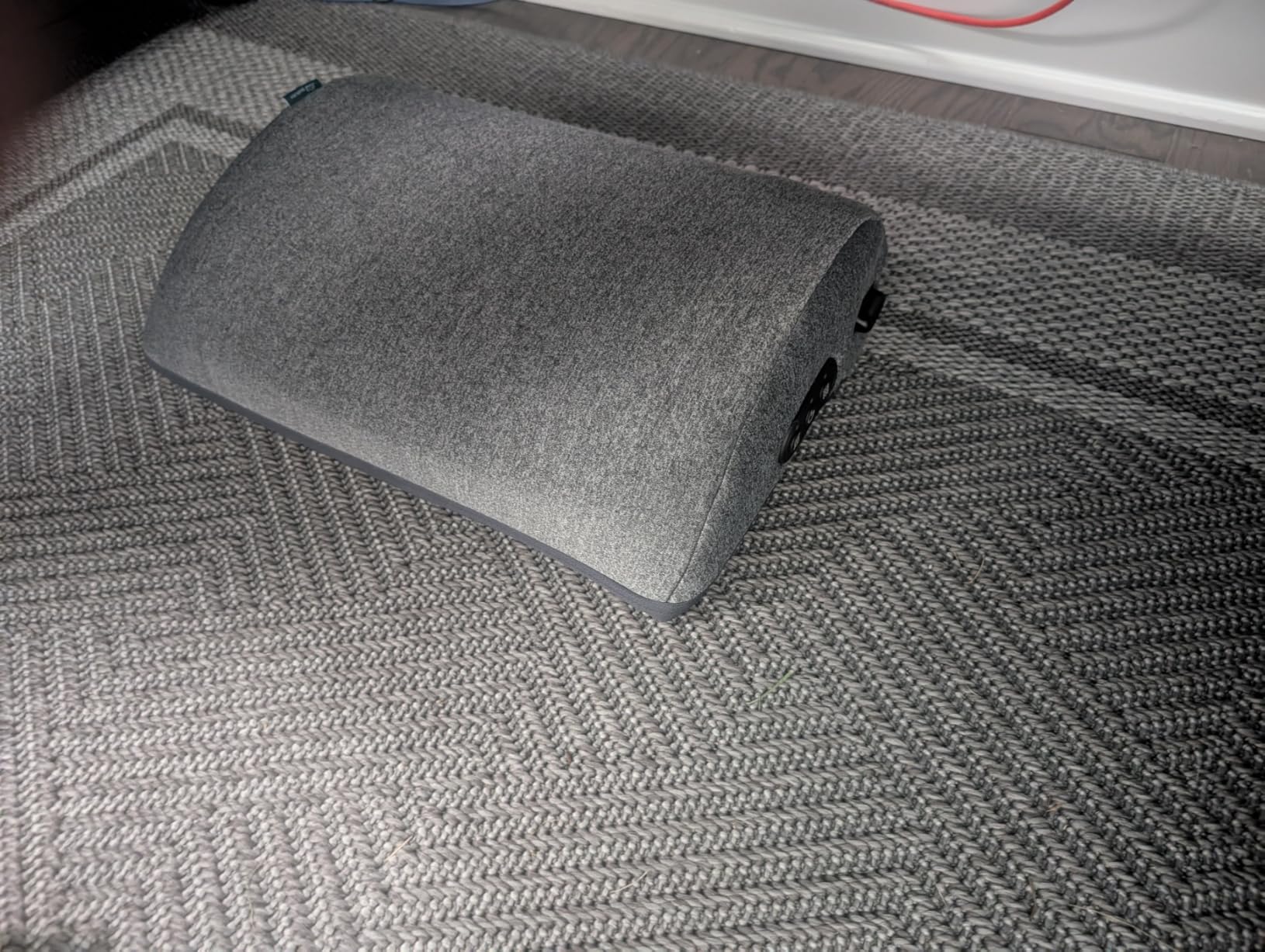 Snailax Heated Foot Rest Under Desk at Work, FSA Eligible Desk Foot Stool with Heat & Vibration Massage, Adjustable Heights Foot Warmer for Office Chair, Gaming Home Use customer photo 1