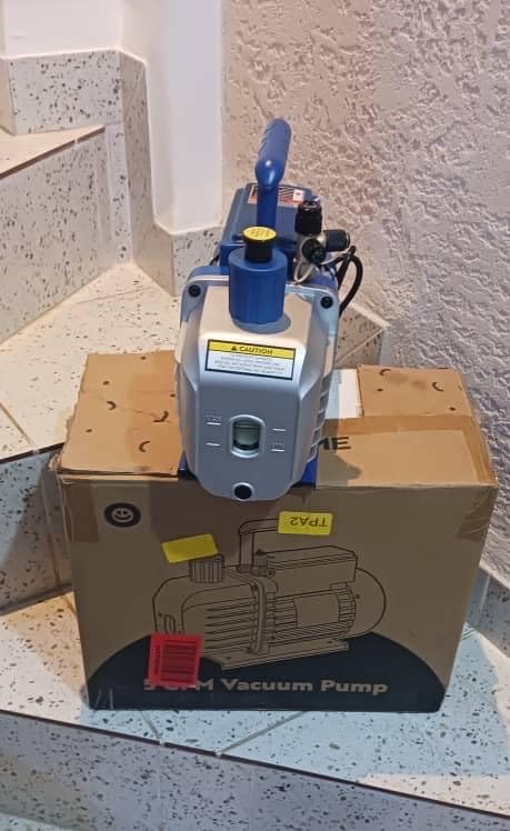 VIVOHOME A2L 1/2 HP 5 CFM 2 Stage HVAC Vacuum Pump with Sparkless Motor for R32 R1234yf R454B R134a R22 R410a AC System customer photo 1