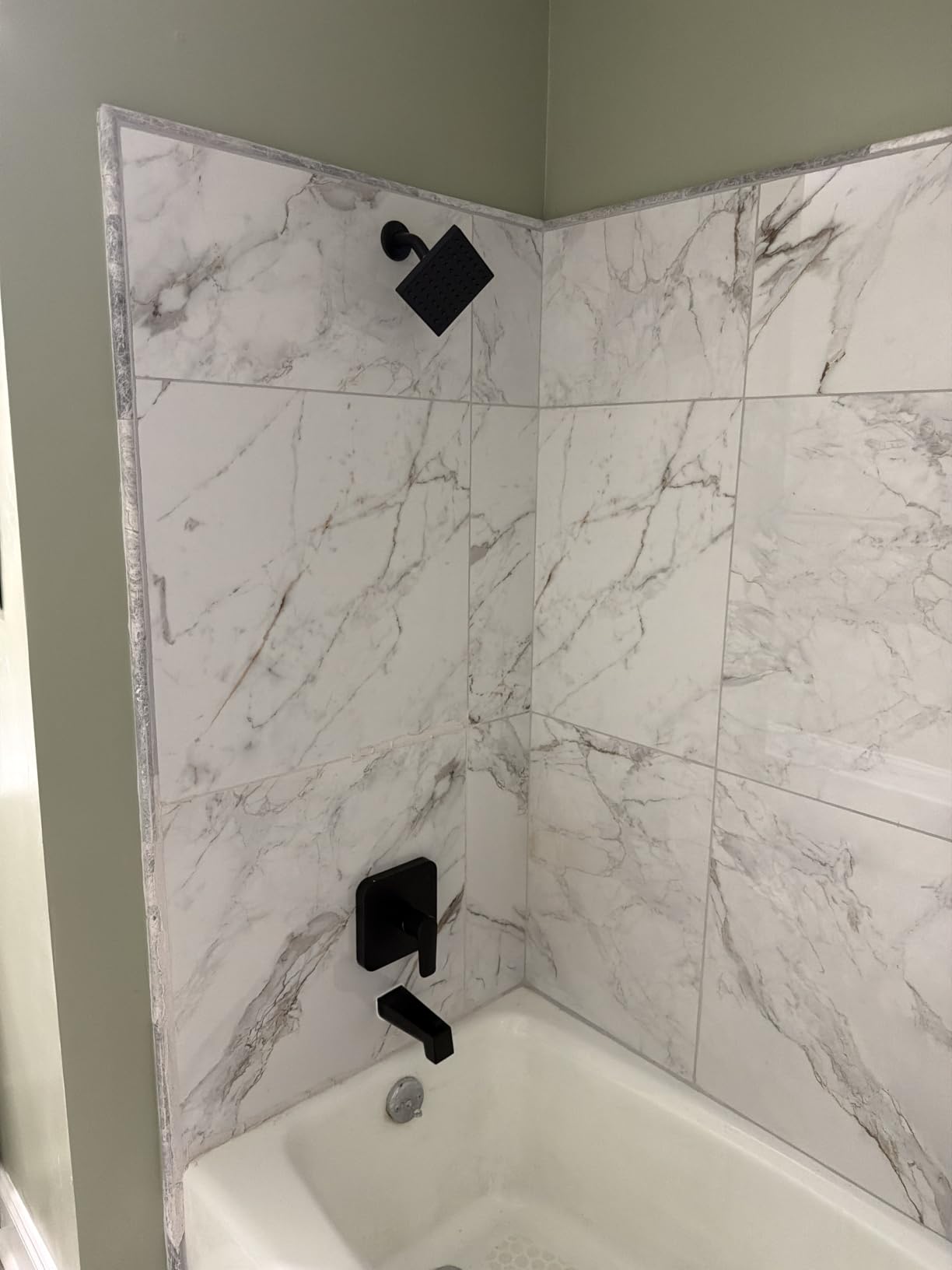 Delta Faucet Velum 14 Series Single-Function Gold Tub and Shower Faucet Set, Valve Trim Kit, Shower Handle, Delta Shower Trim Kit, Shower Set, Champagne Bronze T14437-CZ (Valve Not Included) customer photo 1