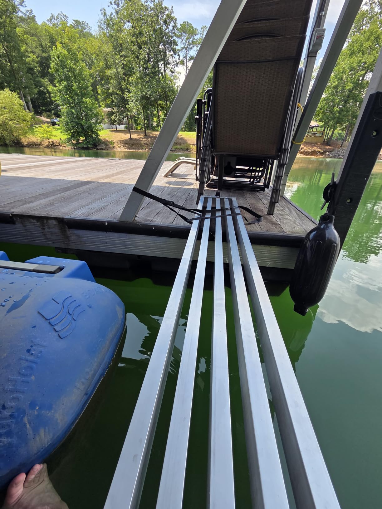 VEVOR Aluminum Telescoping Work Plank 9-15FT 500lbs Capacity 12.5 in Width | Scaffolding with Skid-Proof Platform Scaffold Ladder Accessory customer photo 2
