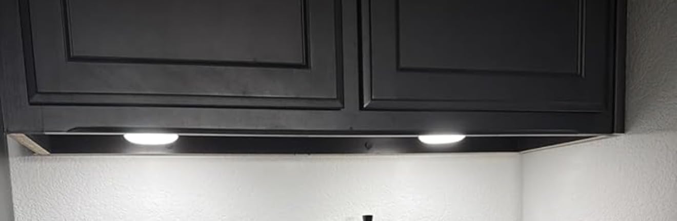 EZVALO Under Cabinet Lighting with Charging Station, 1000mAh Rechargeable Puck Lights with Remote, 3 Color Temps & 12 RGB Closet Lights, Dimmable Motion Sensor Lights for Shelf, Kitchen (6 Packs) customer photo 1